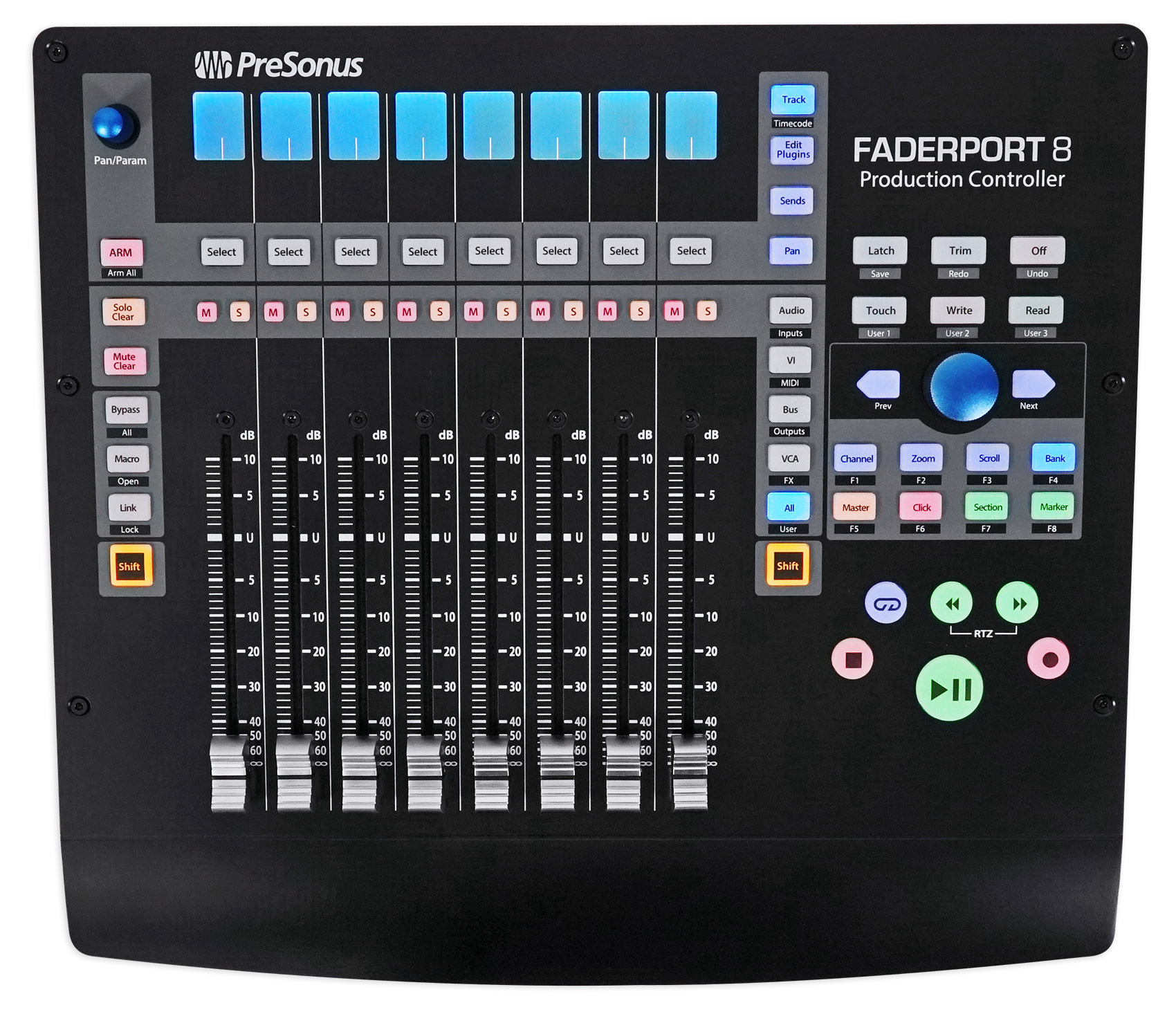 PRESONUS FADERPORT 8 USB Mix Production DAW Controller+Audio