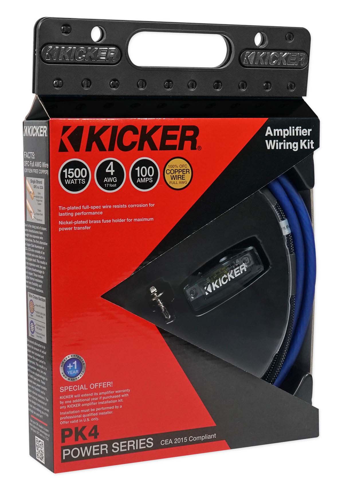 Kicker 46CK4 K-Series Kit Completo Di Connessione - Foto 2