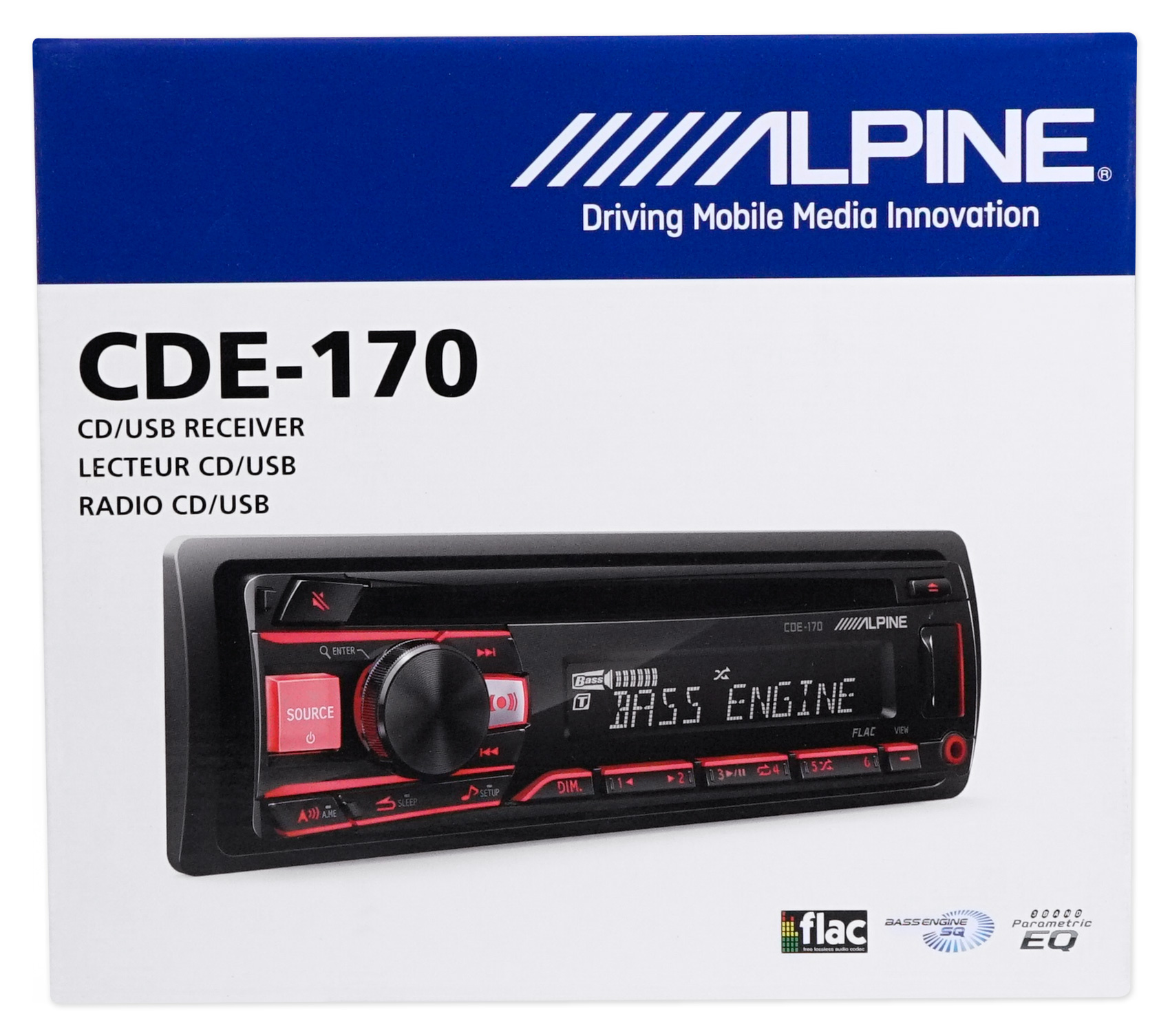 ALPINE CD Receiver Stereo Android/MP3/WMA/USB/AUX For 1994