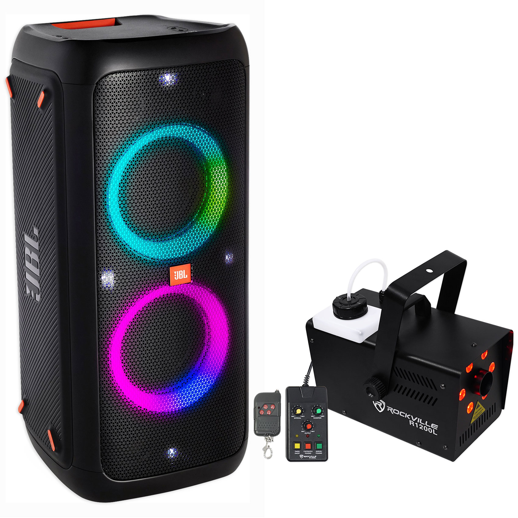 JBL Partybox 300 Portable Rechargeable Bluetooth Party Speaker+LED Fog