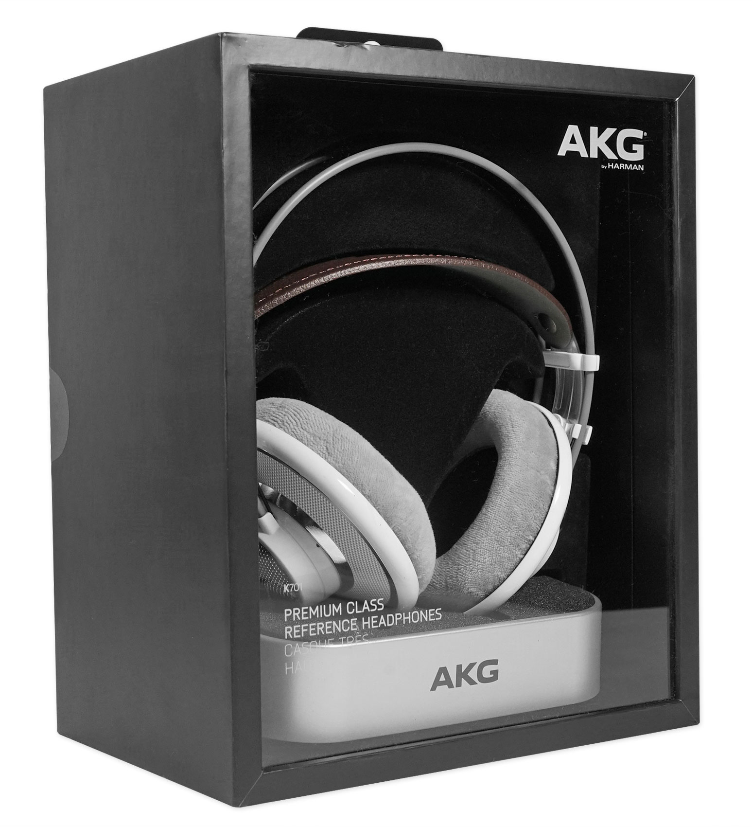 AKG K701 Premium Open-Back Studio Reference Monitor Headphones+