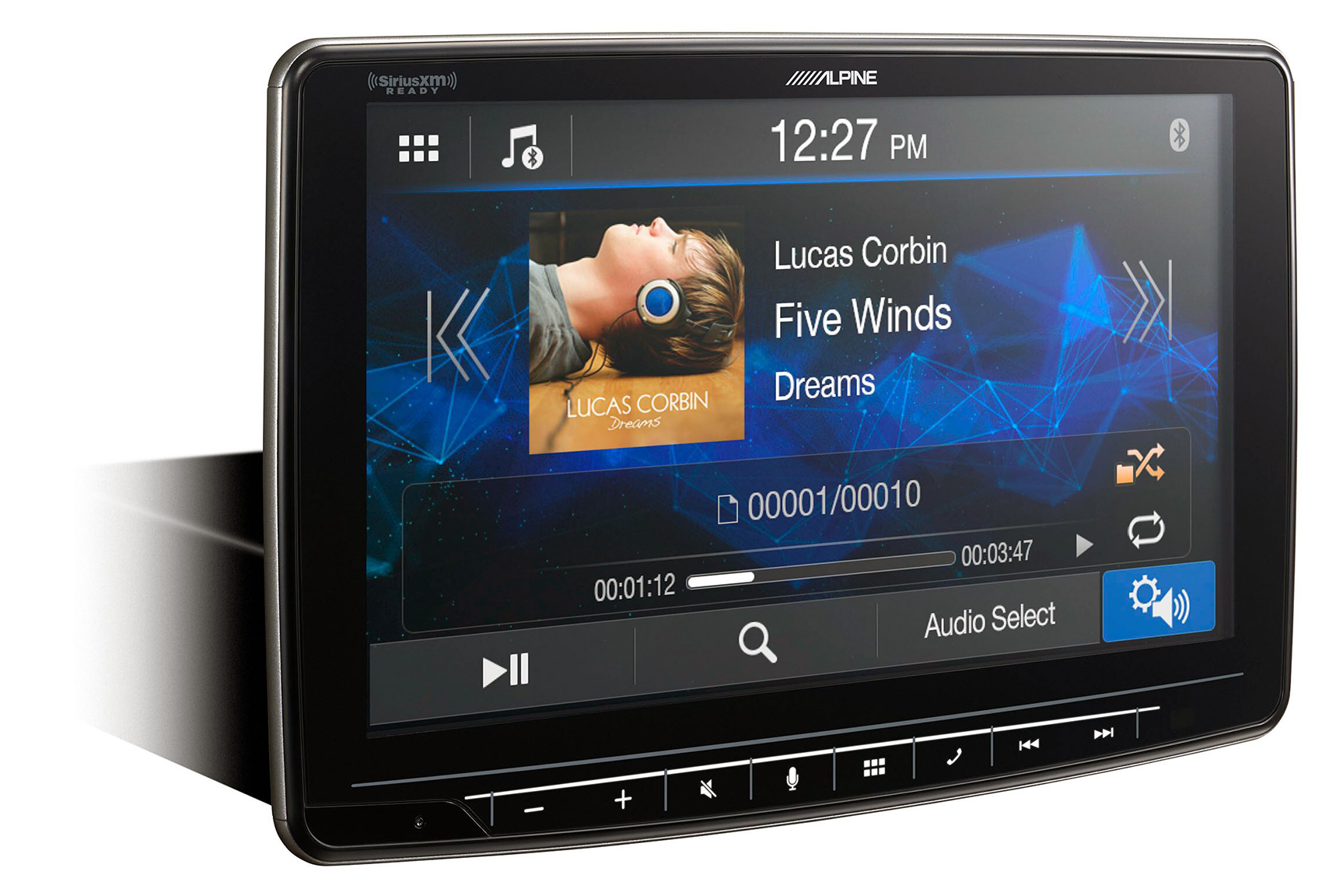 Alpine Media Bluetooth Receiver w/ CarPlay For 99-02 Chevy Silverado