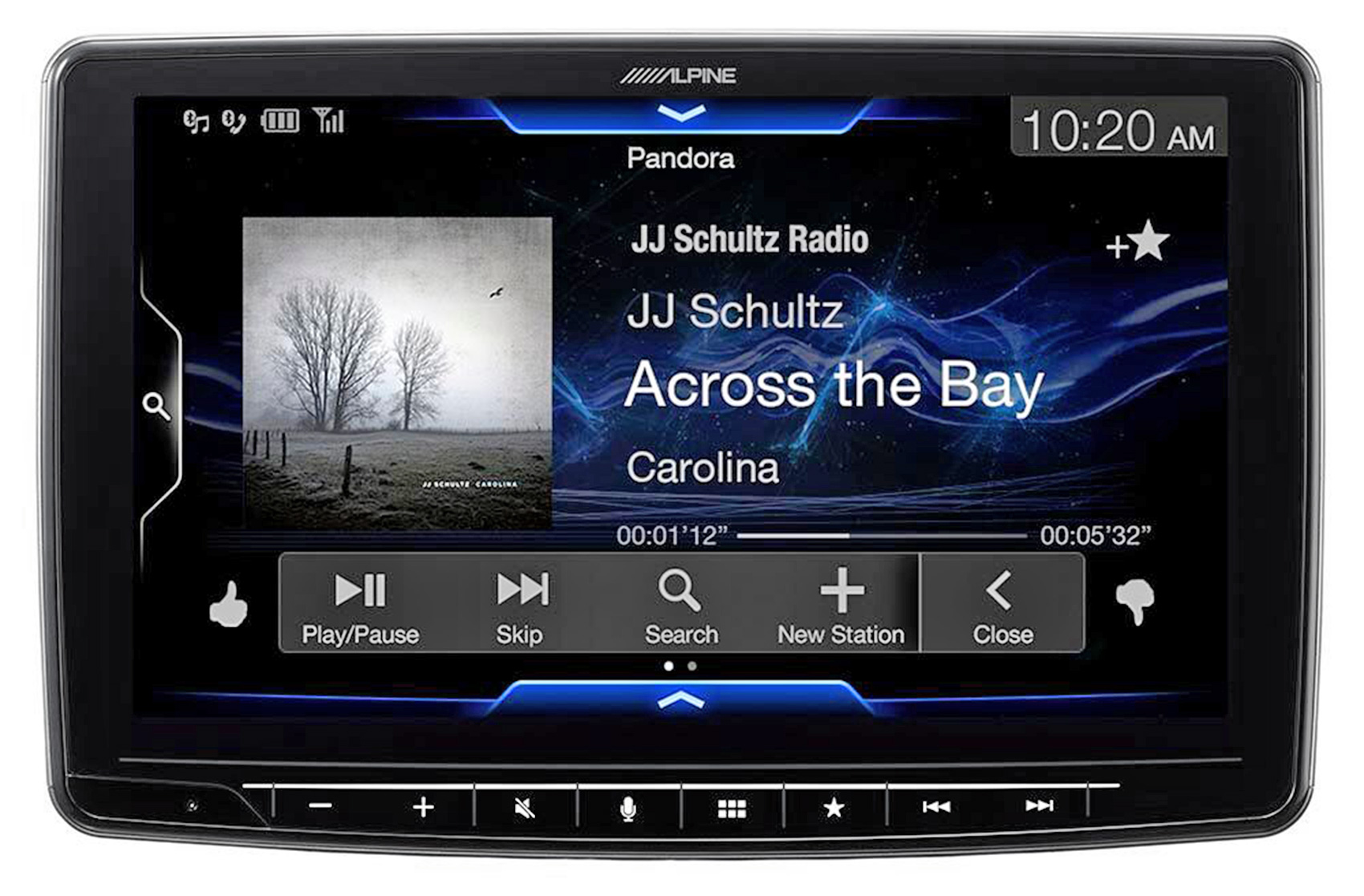 Alpine 9” Digital Media Bluetooth Receiver w/ CarPlay For 2007-11