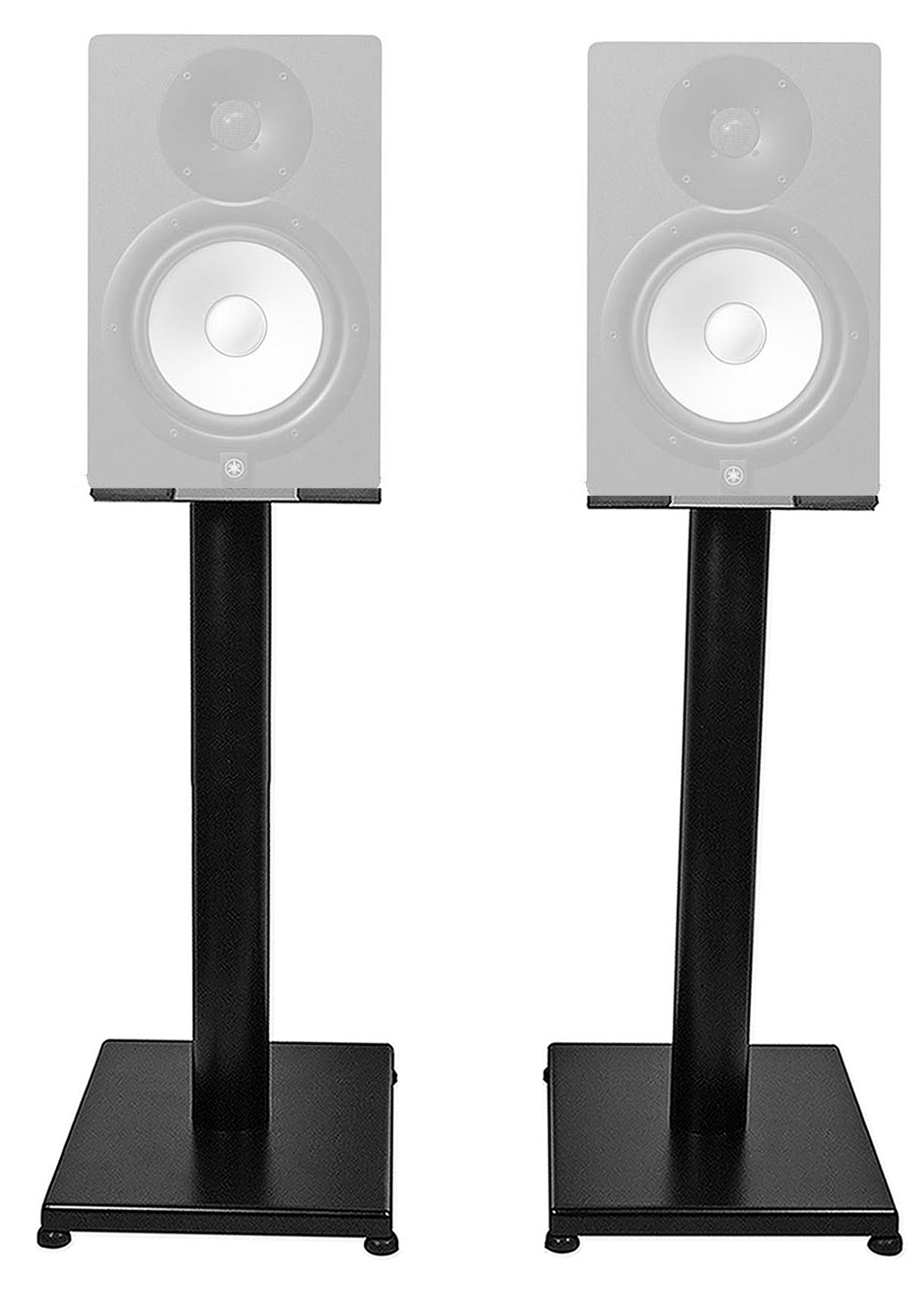 Rockville 21” Black Steel Studio Monitor Speaker Stands For Yamaha HS8 Monitors eBay