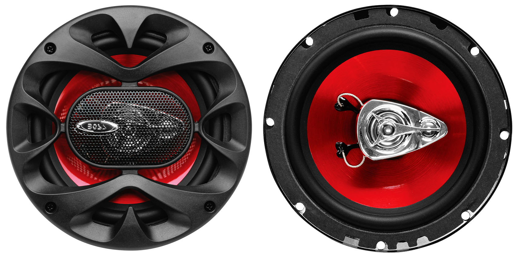 Pair Jeep Wrangler Boss 6.5" 300w 3Way Car Audio Rollbar Soundbar Speakers eBay