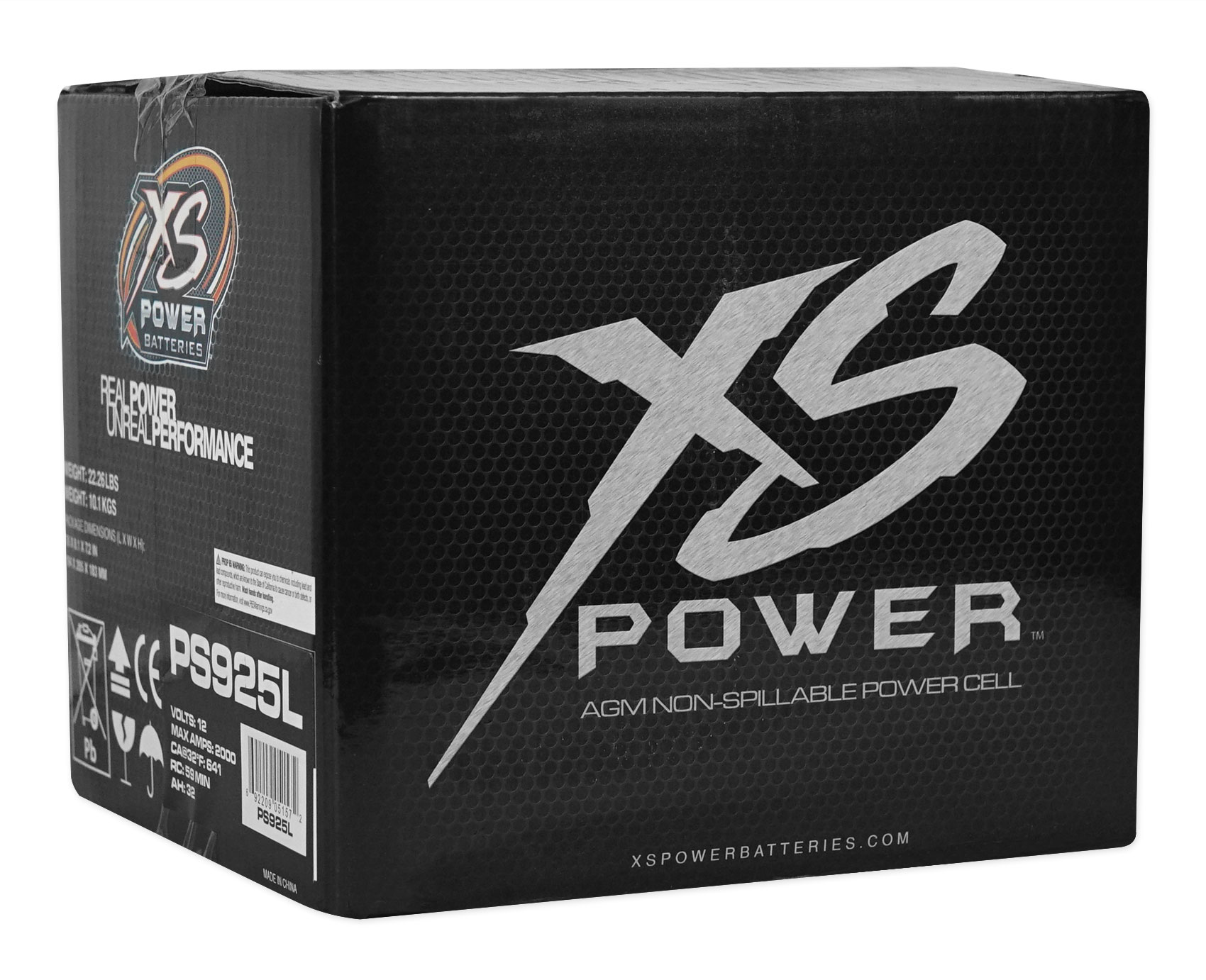 XS Power PS925L 2000A Amp 12V Power Cell AGM Car Audio Battery 1000W