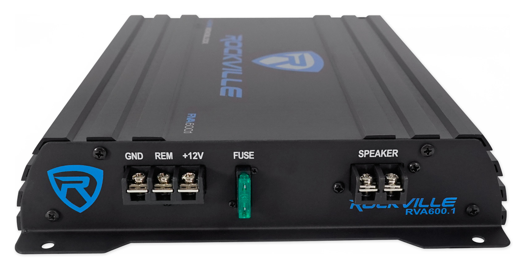 Rockville RV10.1B 500w 10" Loaded Car Subwoofer Enclosure+Mono