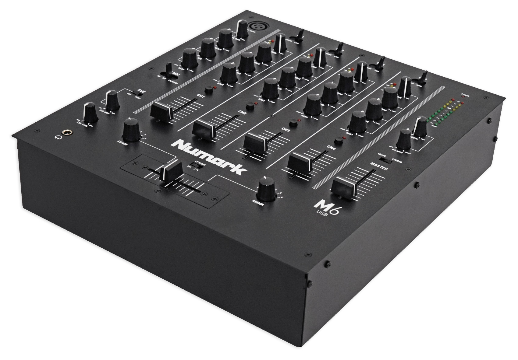 Numark M6 USB 4Channel Pro DJ Mixer w/ USB Interface M6USB, Black eBay