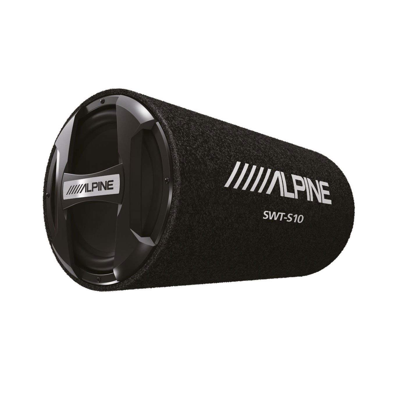 ALPINE SWTS10 1200w 10" Car Audio Subwoofer in Bass Tube Enclosure 4