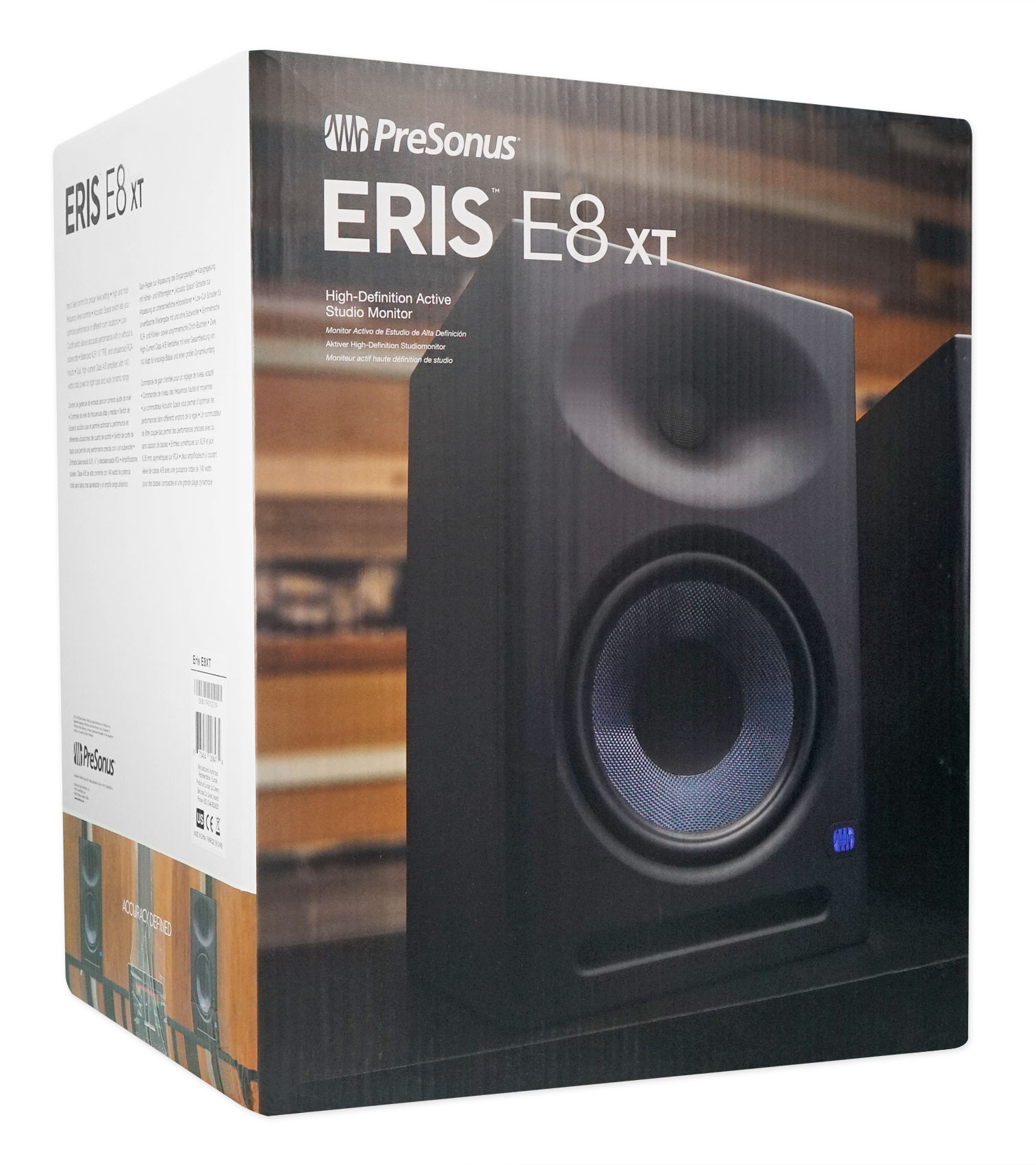 Presonus Eris E8 XT 8" Active Powered Studio Monitor Speaker w/Wave ...