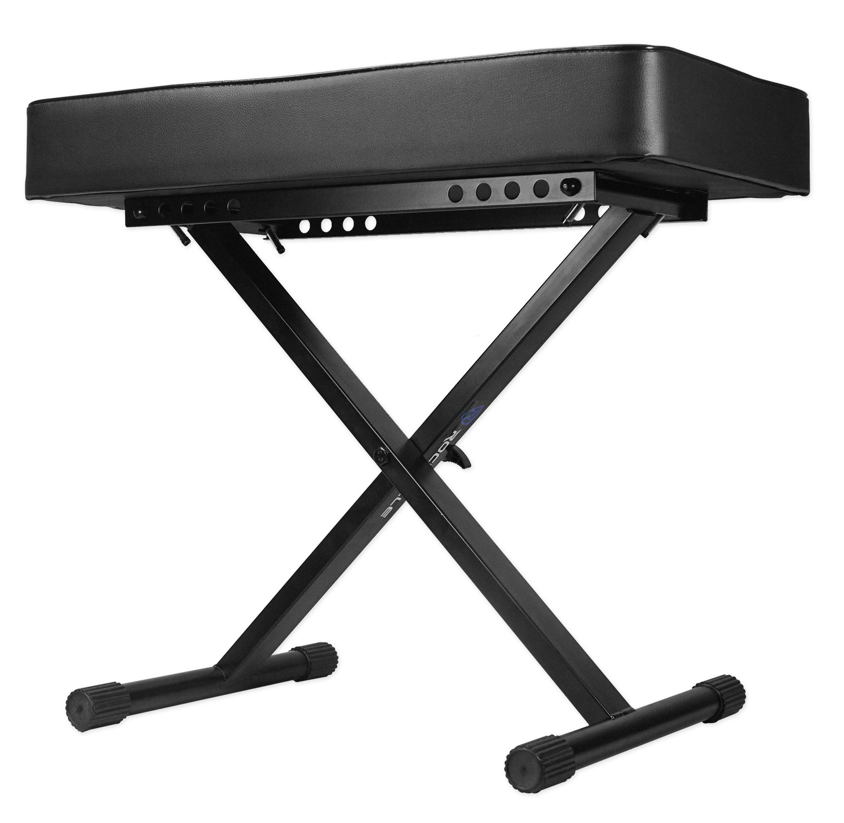 Rockville RKB61 Thick Padded Foldable Keyboard Bench w/QuickRelease