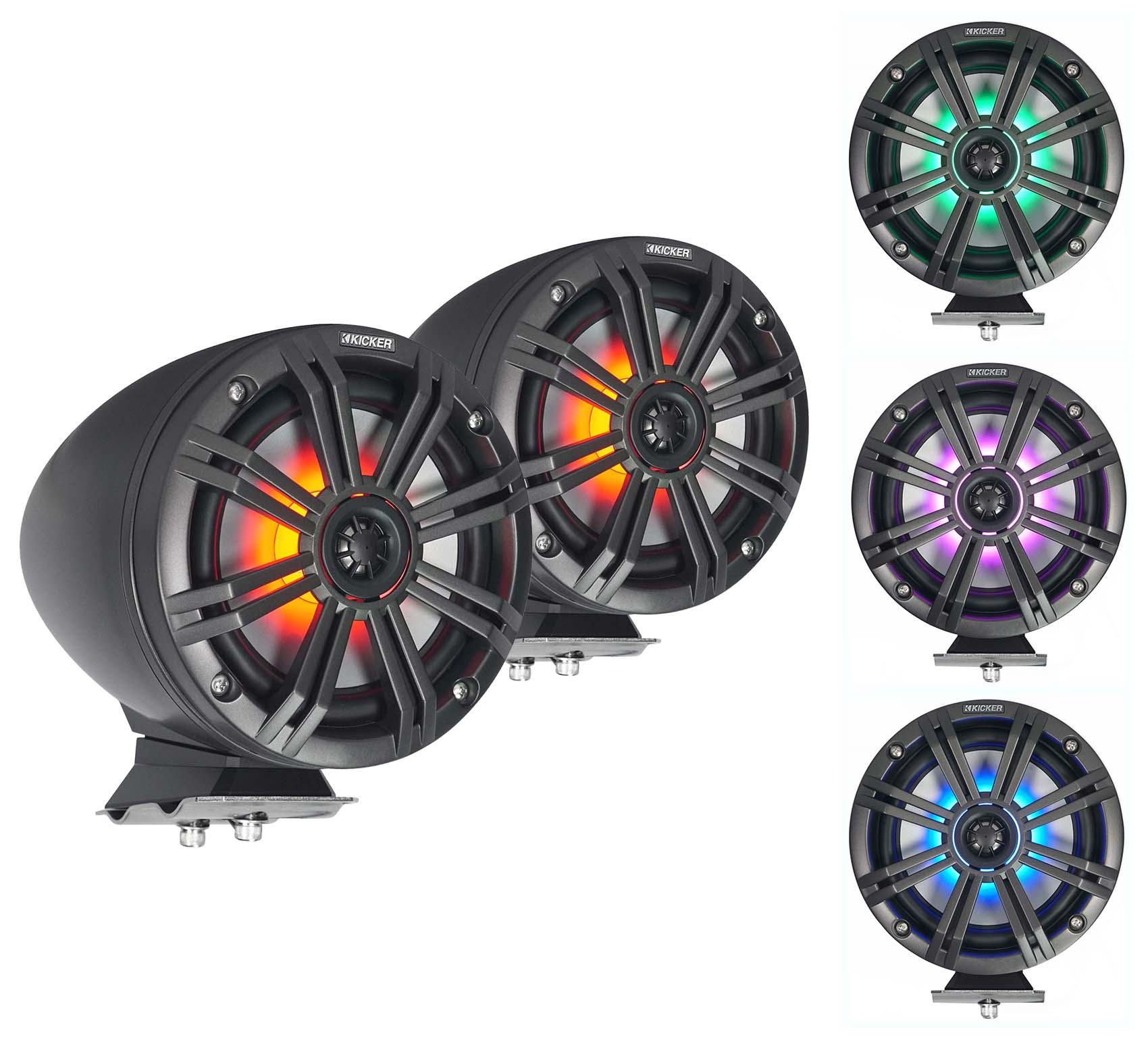 Yahoo!オークション - USA Audio キッカー Kicker 最新型 LED付