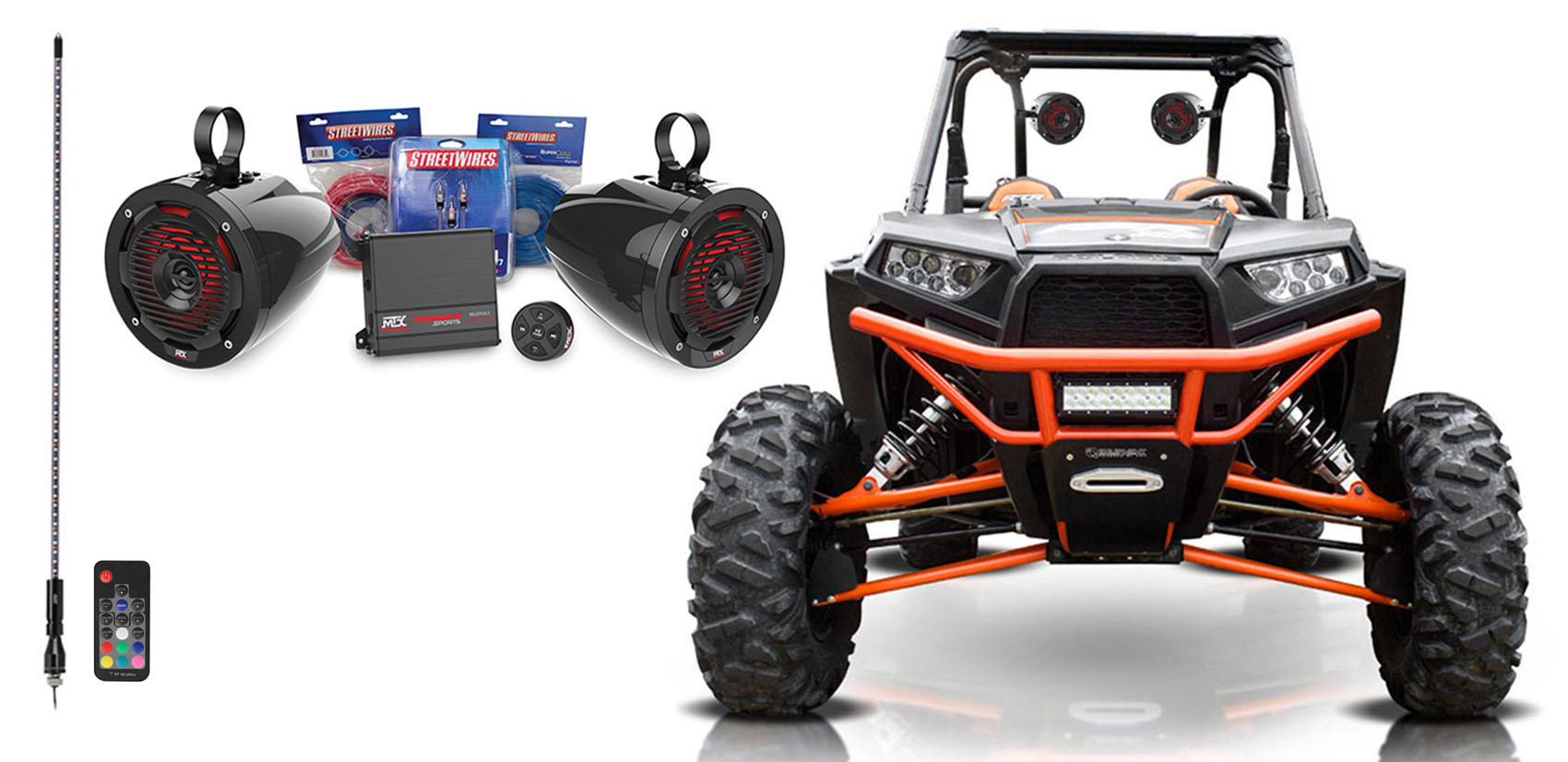 tower speakers for rzr