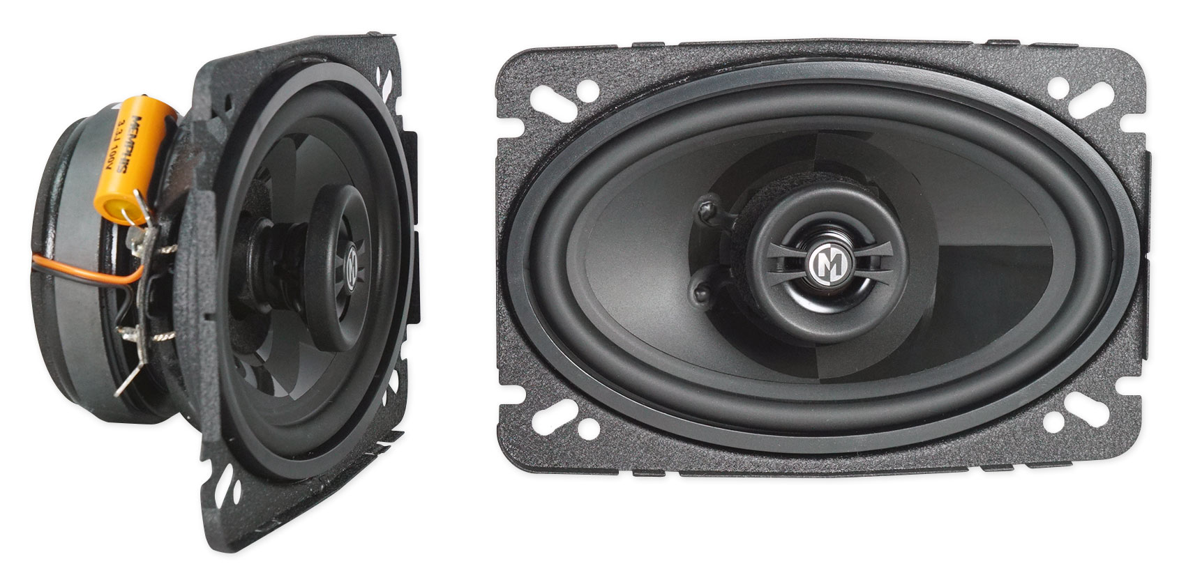 Pair Memphis Audio PRX46 4x6&quot; 60w 2Way Car Speakers w