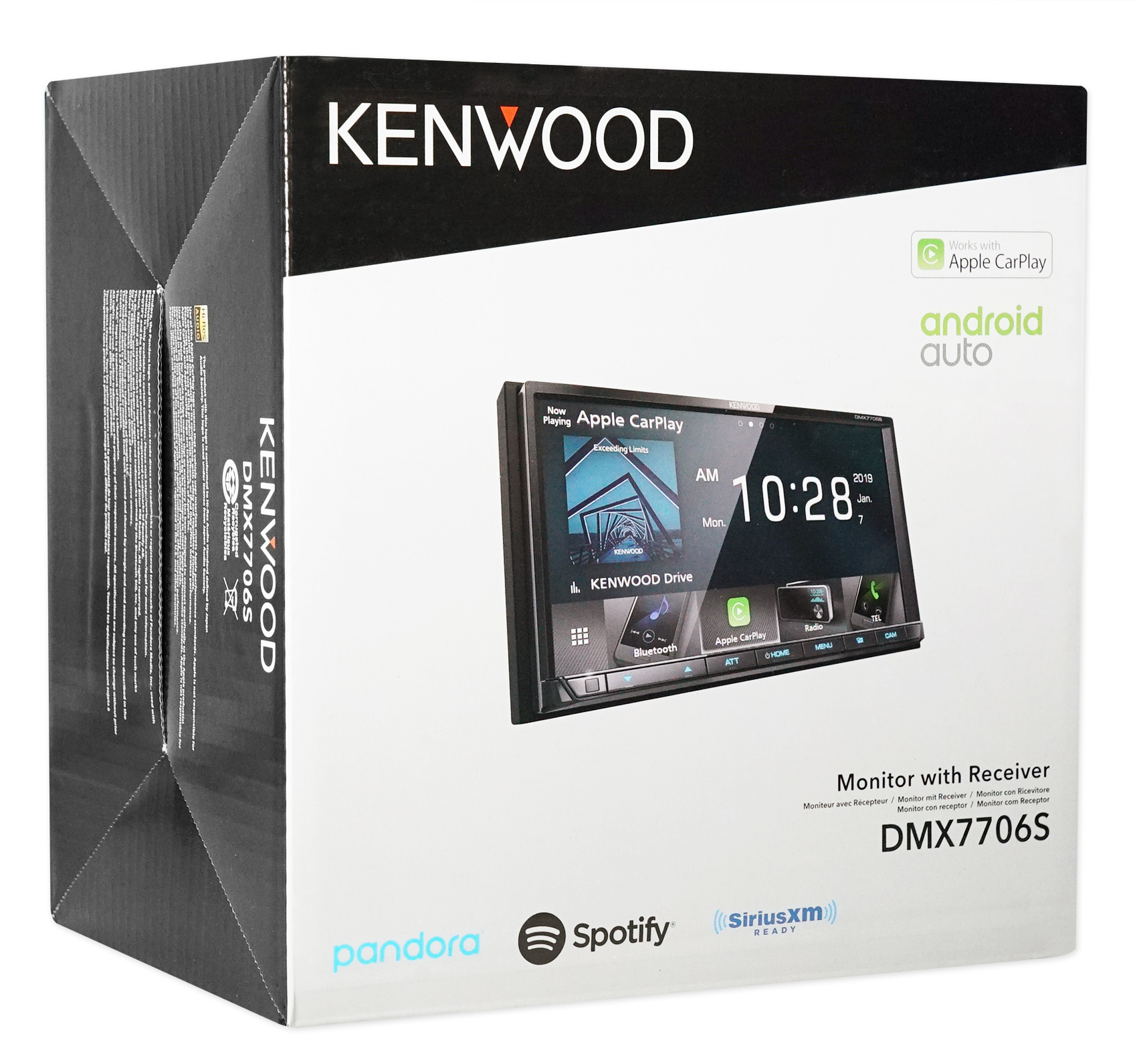 Kenwood DMX7706S 7" Digital Media Receiver Apple CarPlay+Android Auto
