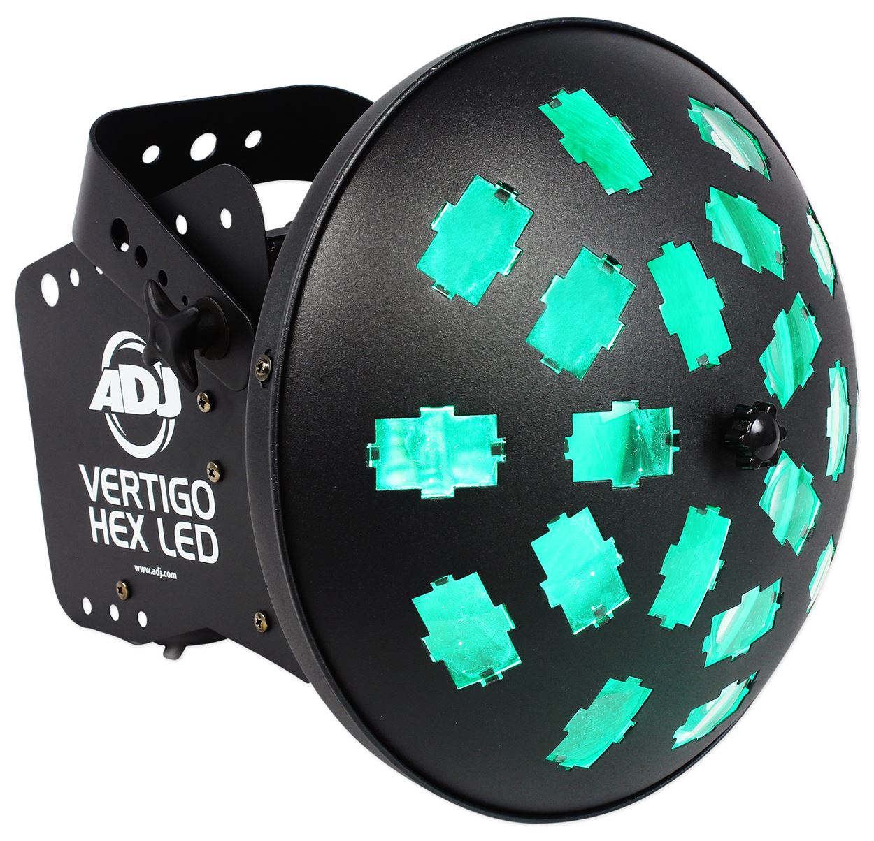 4) American DJ VERTIGO HEX LED 6-Color Dance Floor Effect Lights+