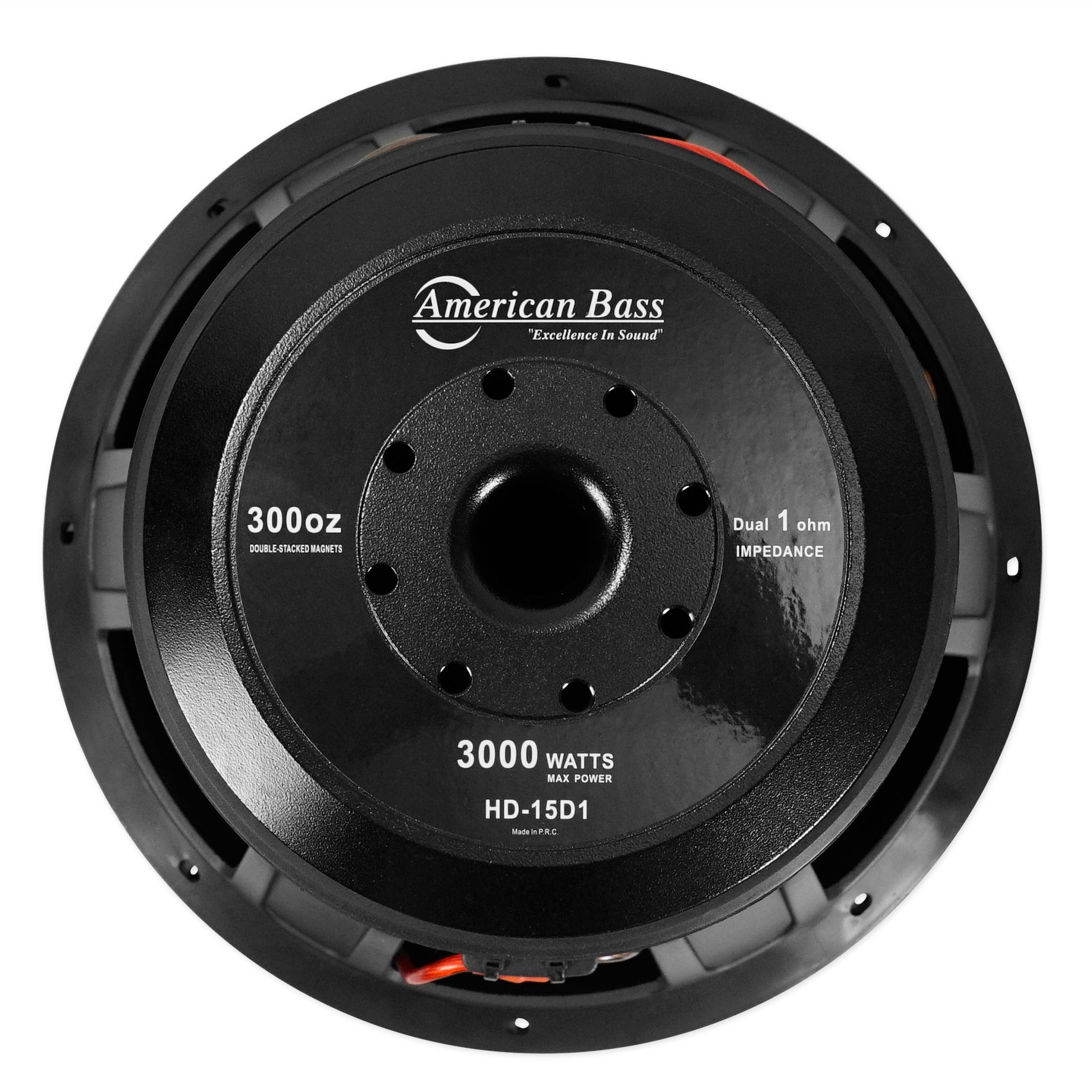 American Bass HD15D1 HD 15" 3000w Competition Car Subwoofer 300Oz