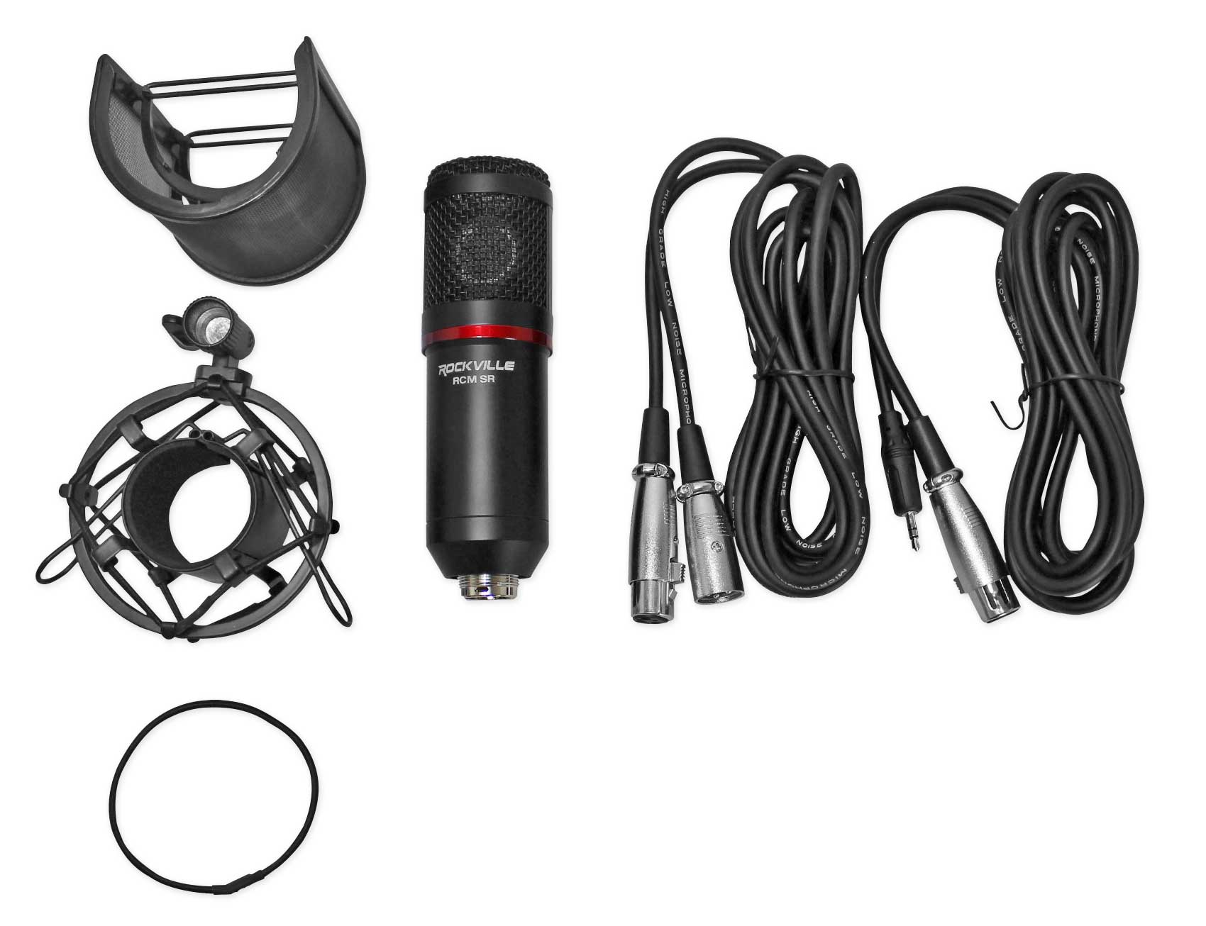 Rockville RCM SR Studio/Recording Condenser Microphone Mic w/ Samsung