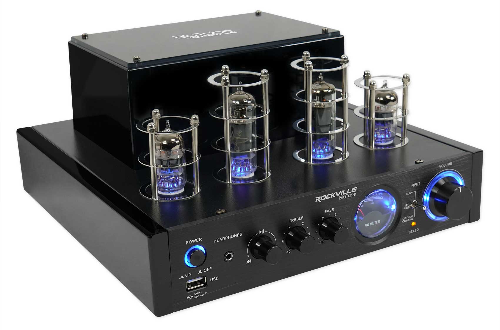 Rockville Tube Amplifier Amp Bluetooth Receiver For Yamaha NS-6490
