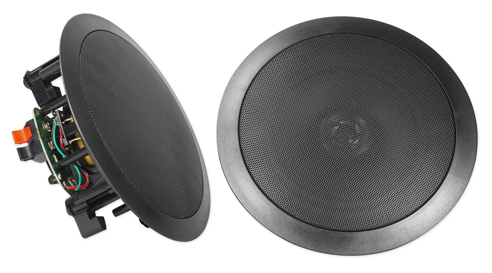 Rockville HC655 6.5/" 500 Watt In-Ceiling Home Theater Speakers 8 Ohm 4