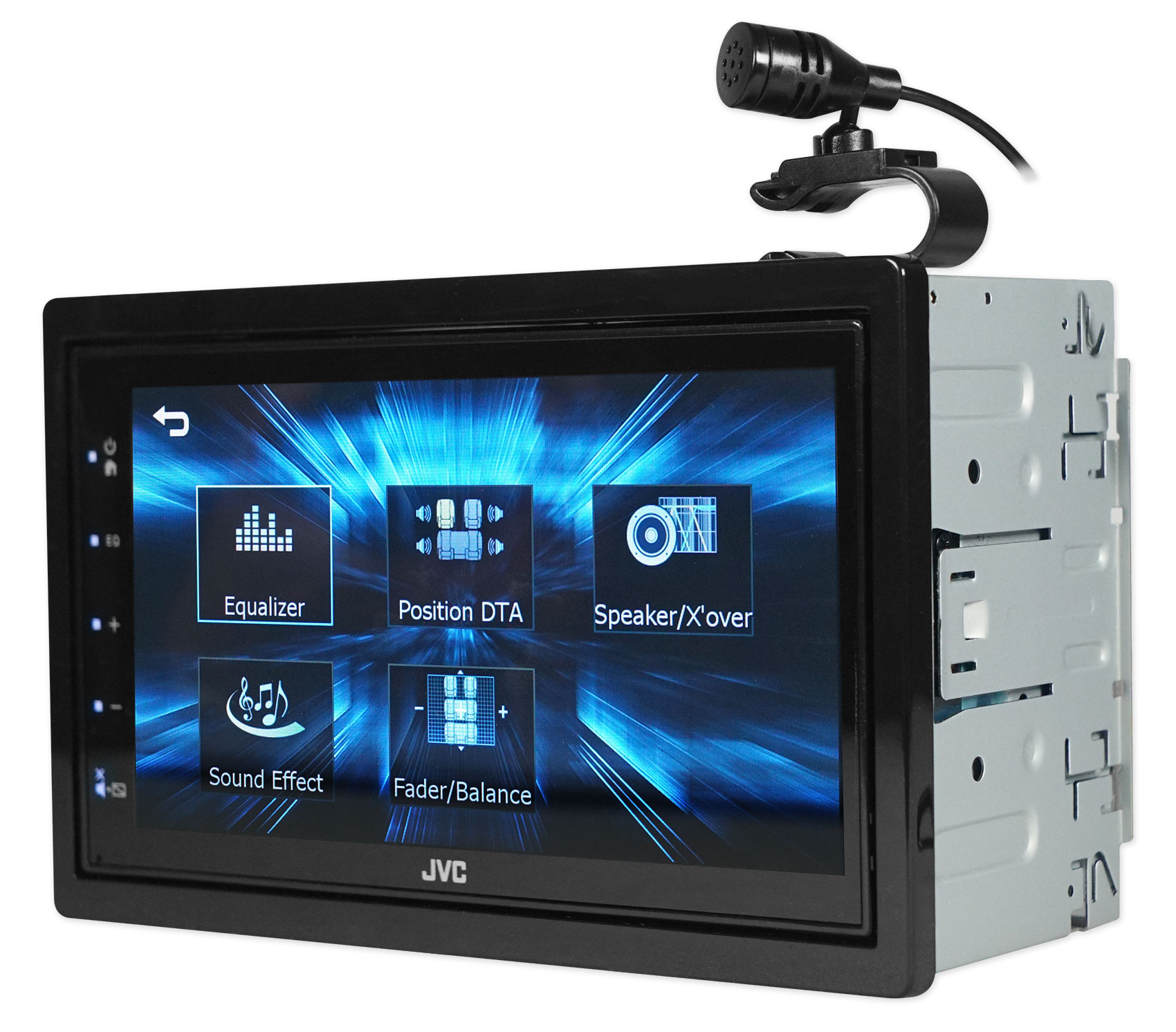 JVC KWM150BT 6.8" InDash Car Monitor Digital Media Bluetooth Receiver