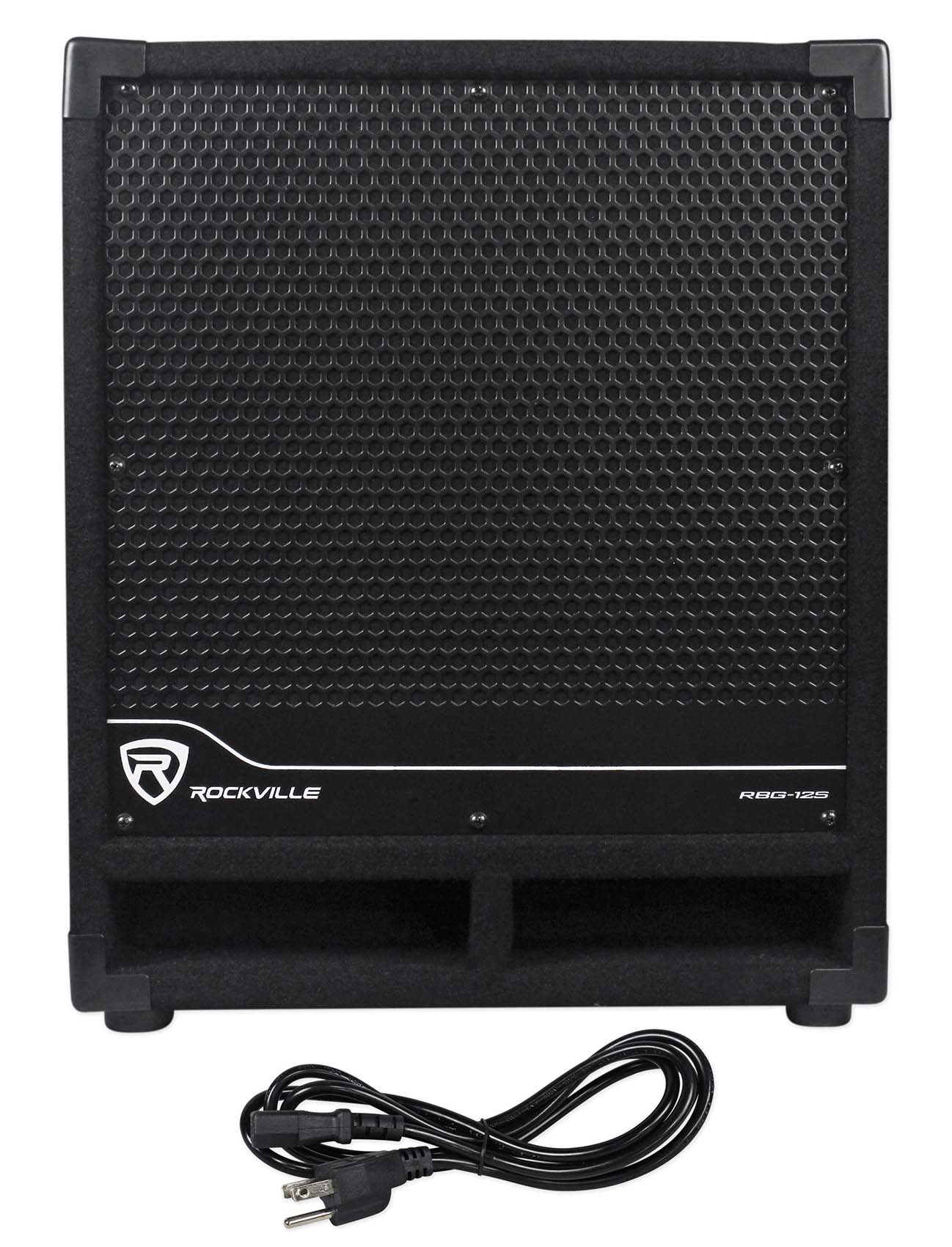 (2) Rockville RPG12 12" Active DJ PA Speakers+Dual Mount+12" Powered Subwoofer eBay
