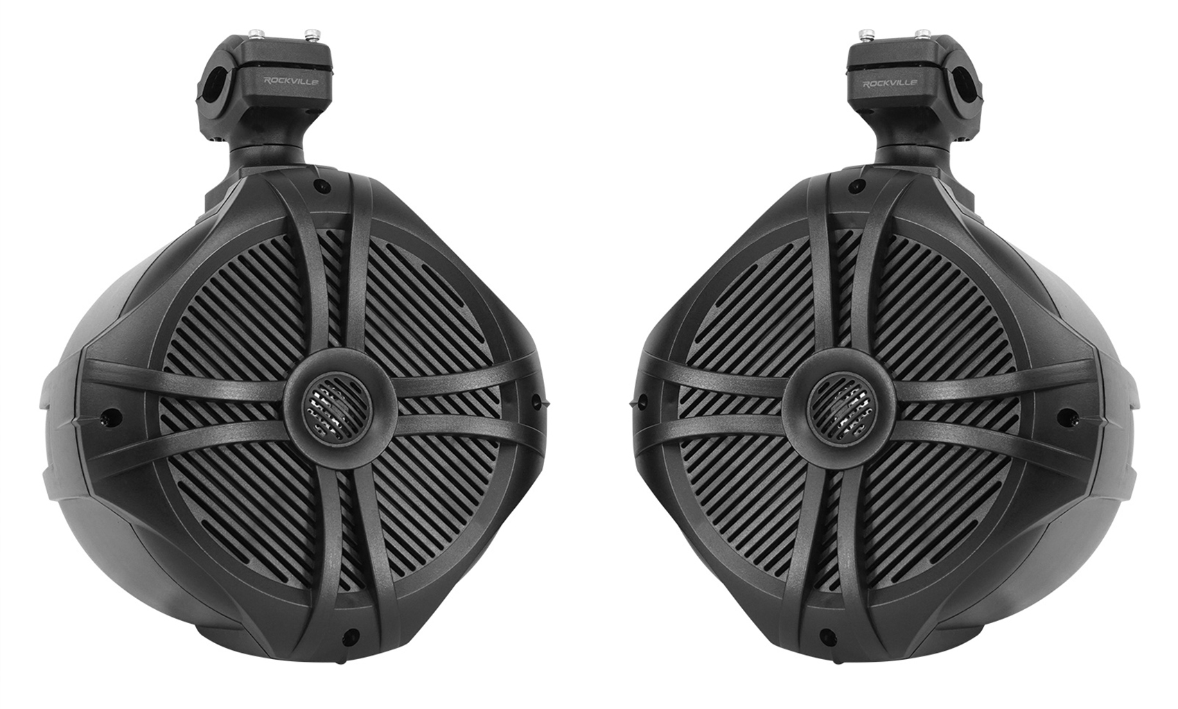 8" Swivel Tower Speakers+Front Speaker Upgrade For 20032006 JEEP