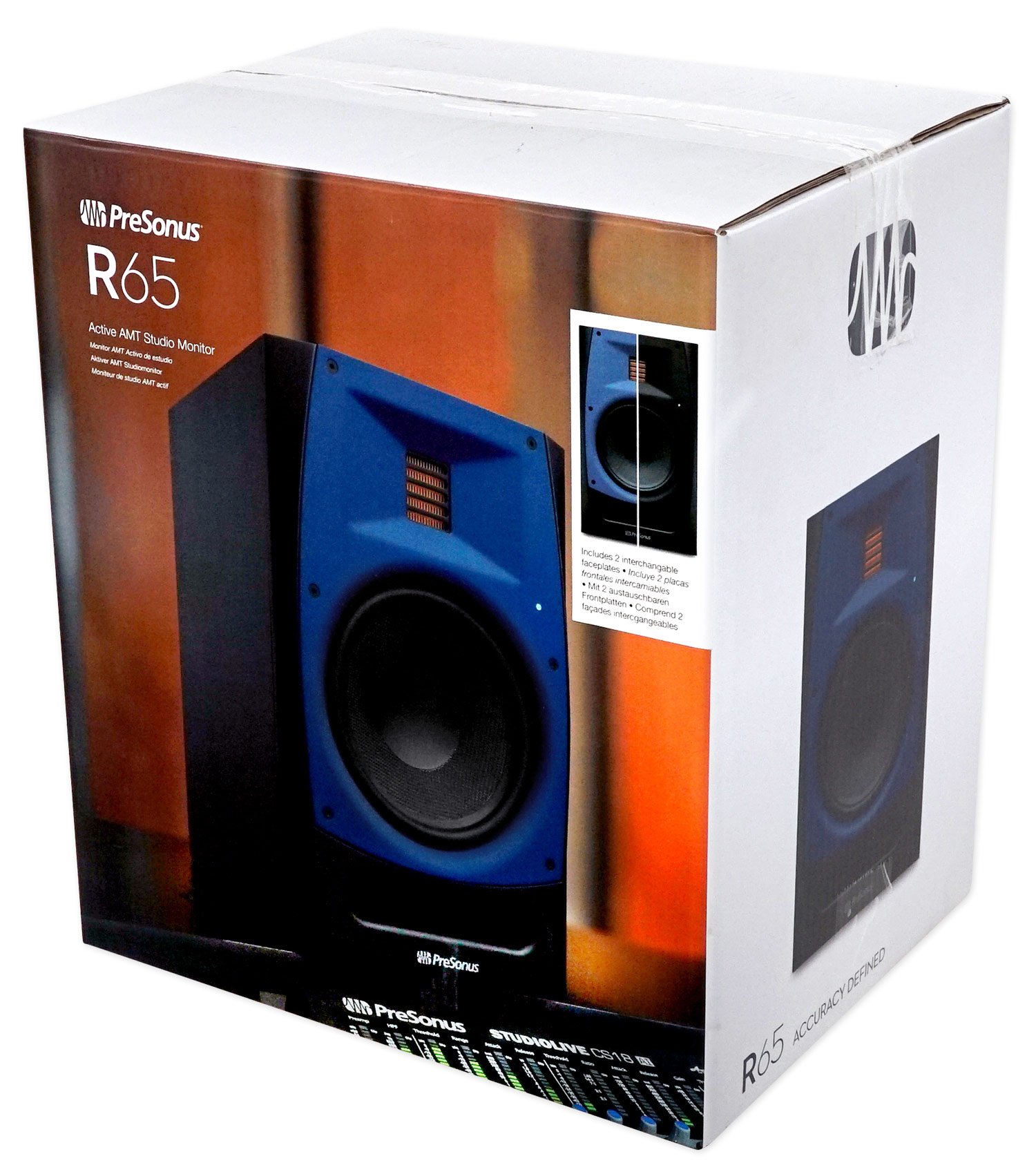 (2) Presonus R65 150w Powered 6.5" AMT Studio Monitors with Ribbon