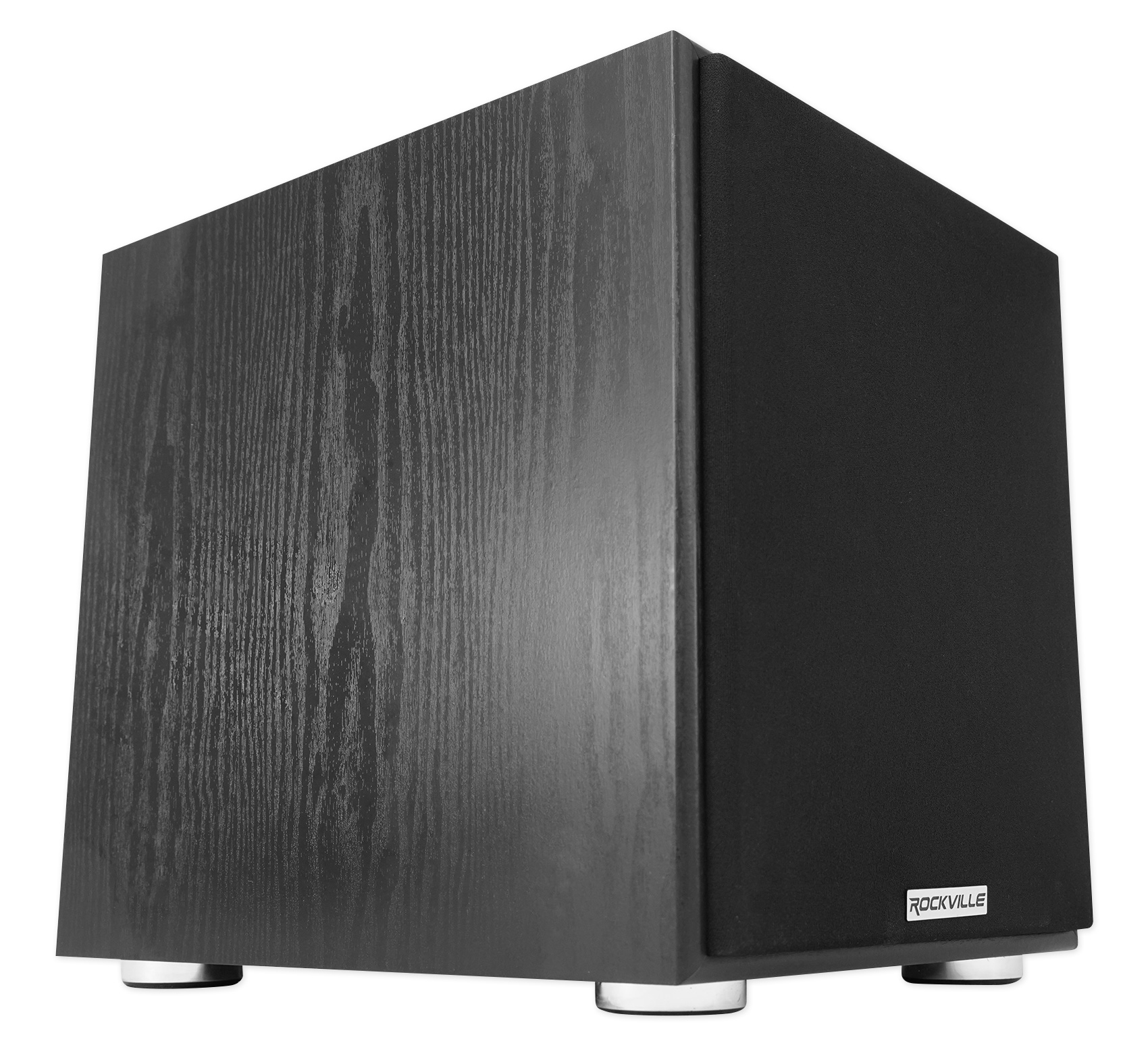 Rockville Rock Shaker 8" Inch Black 400w Powered Home Theater Subwoofer
