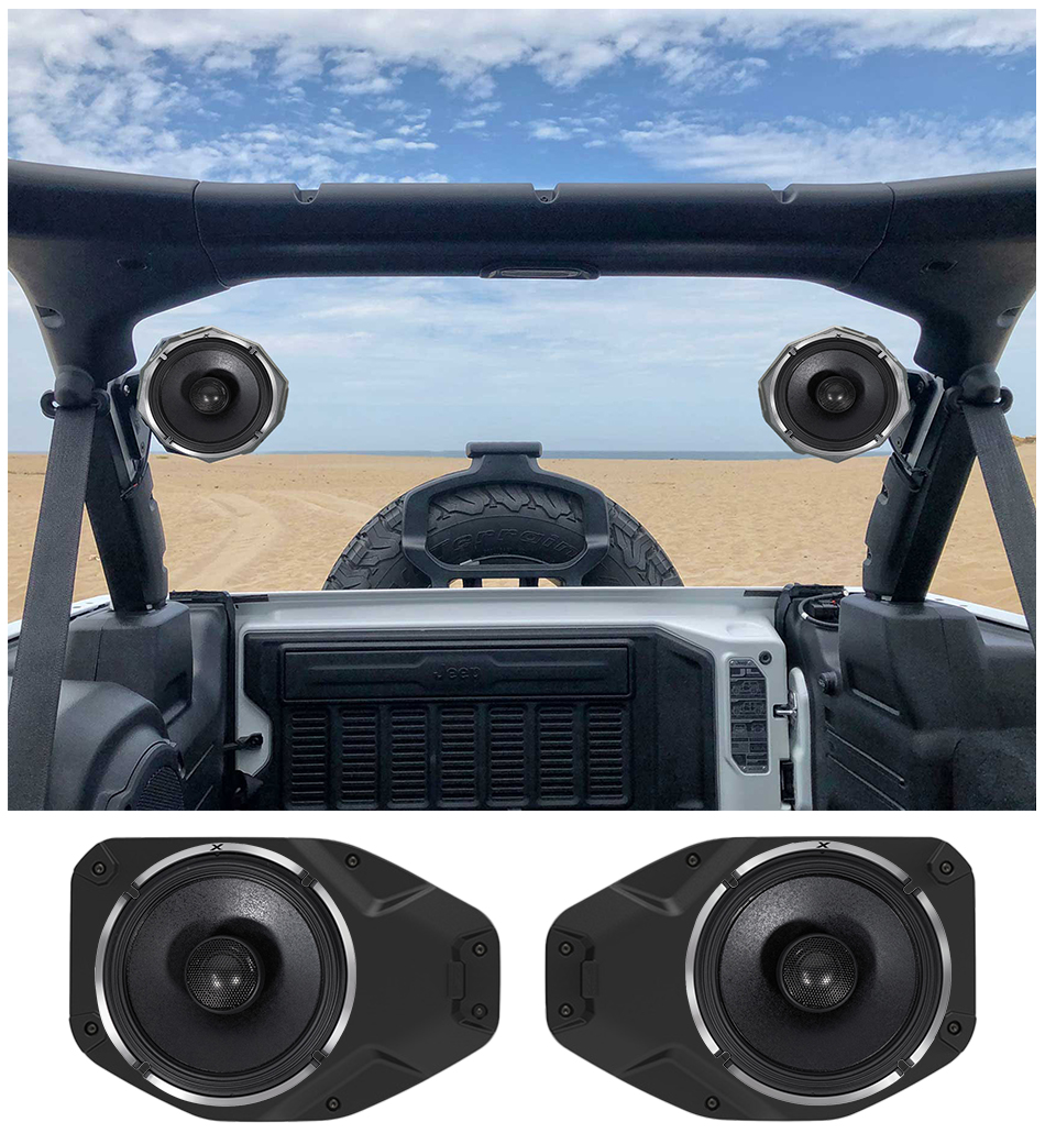 Jeep Wrangler Speakers 2 Door