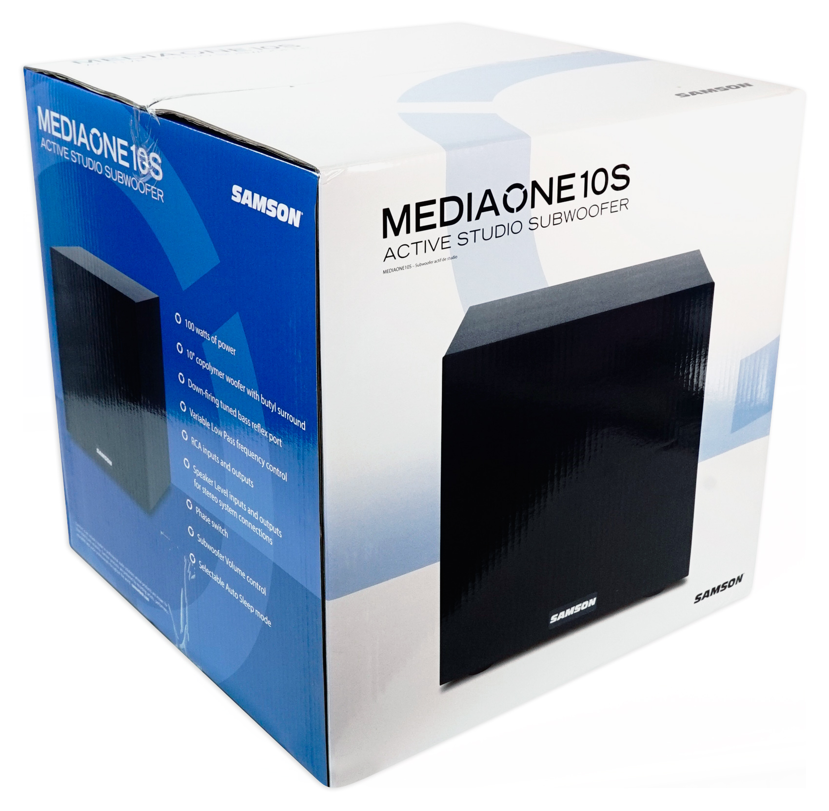 samson mediaone 10s active studio subwoofer