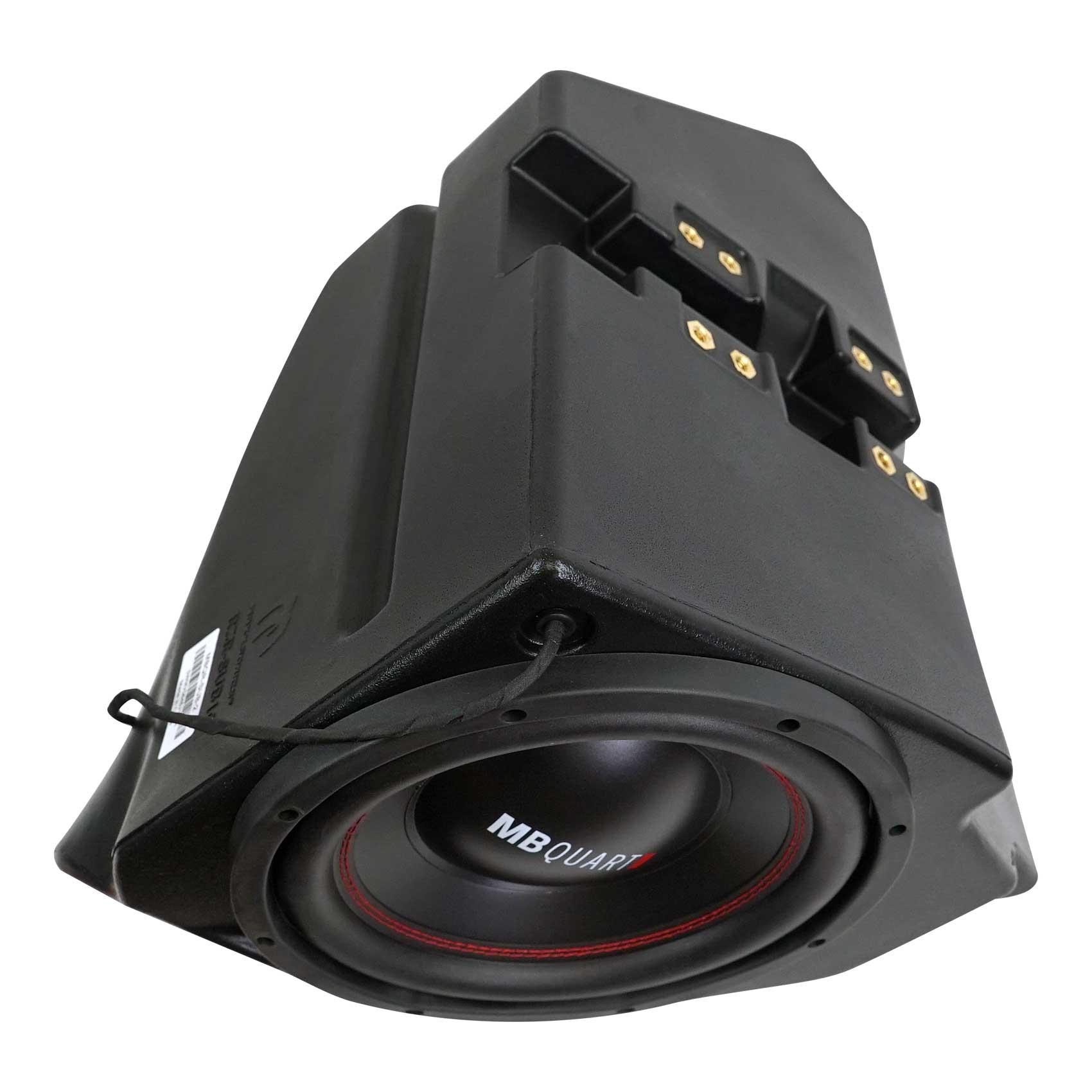 MB QUART 400 Watt 10" UnderDash Subwoofer+Amplifier For Select Polaris