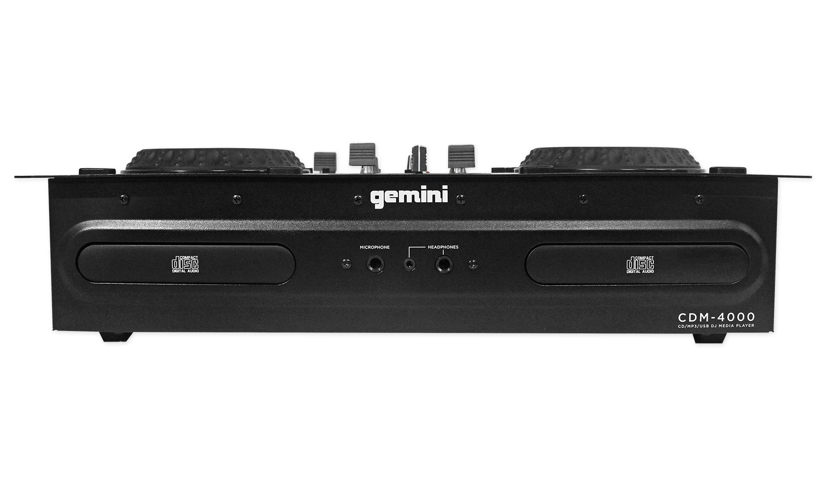 Gemini CDM4000 2 Ch. Dual DJ Mixer Media Player System+MP3/CD/USB eBay