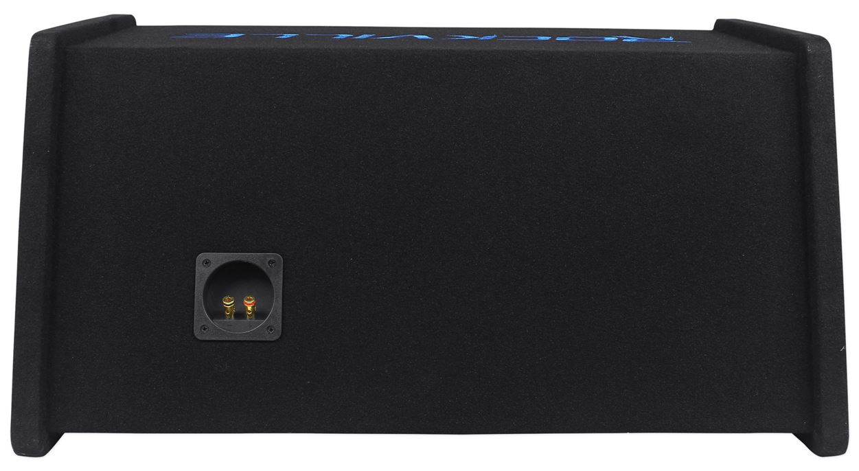 Rockville RV12.2B 1200w Dual 12" Car Subwoofer Enclosure+Mono Amplifier