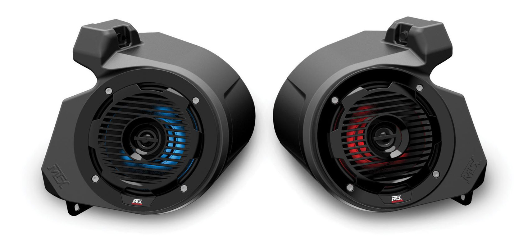 MTX RZR14THUNDER5 Receiver+Front+Tower Speakers+Sub For Polaris RZR