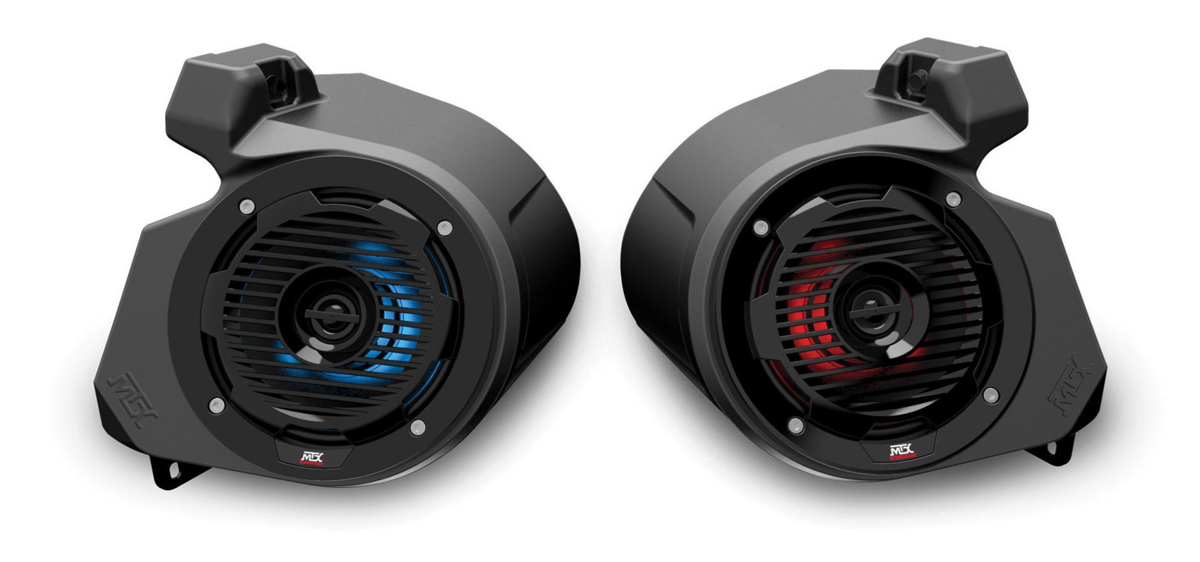 MTX RZR14THUNDER2 Bluetooth Radio+Kick Panel Speakers For Polaris RZR