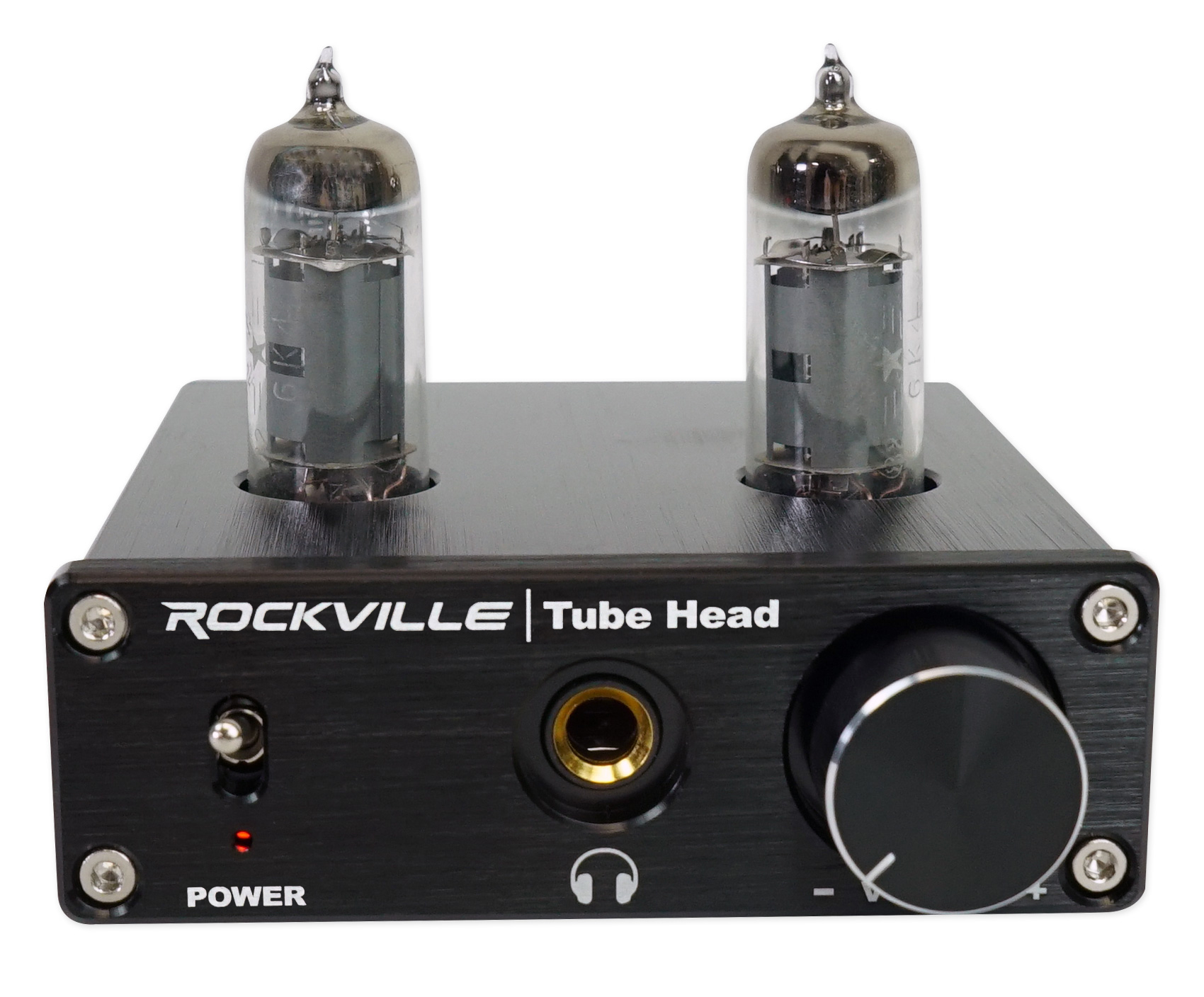 Rockville TubeHead Tube Headphone Amplifier Amp / 6K4 Tubes / 16300