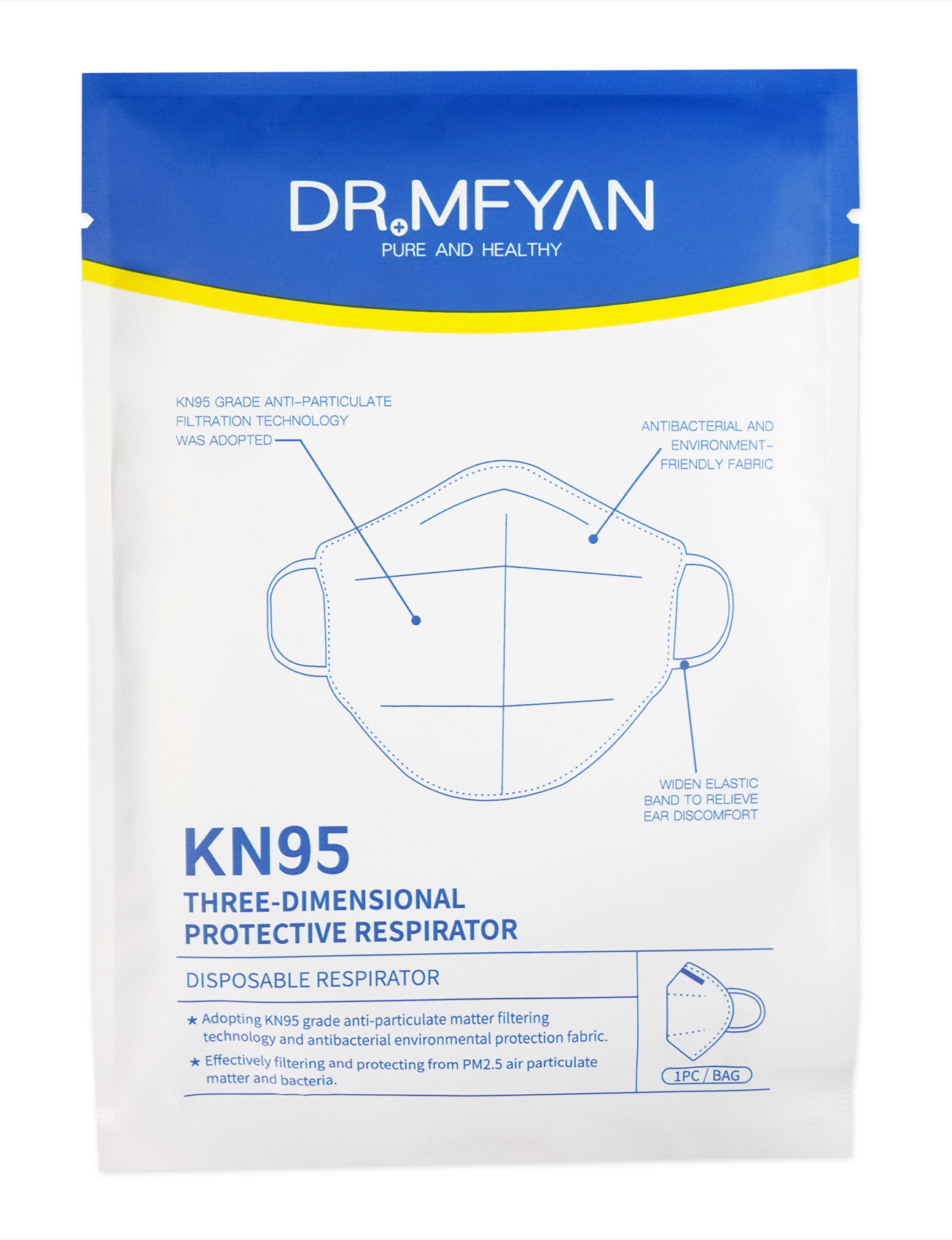 Wholesale FDA/CE Disposable Face Mask N95/KN95/FFP2/KF94 