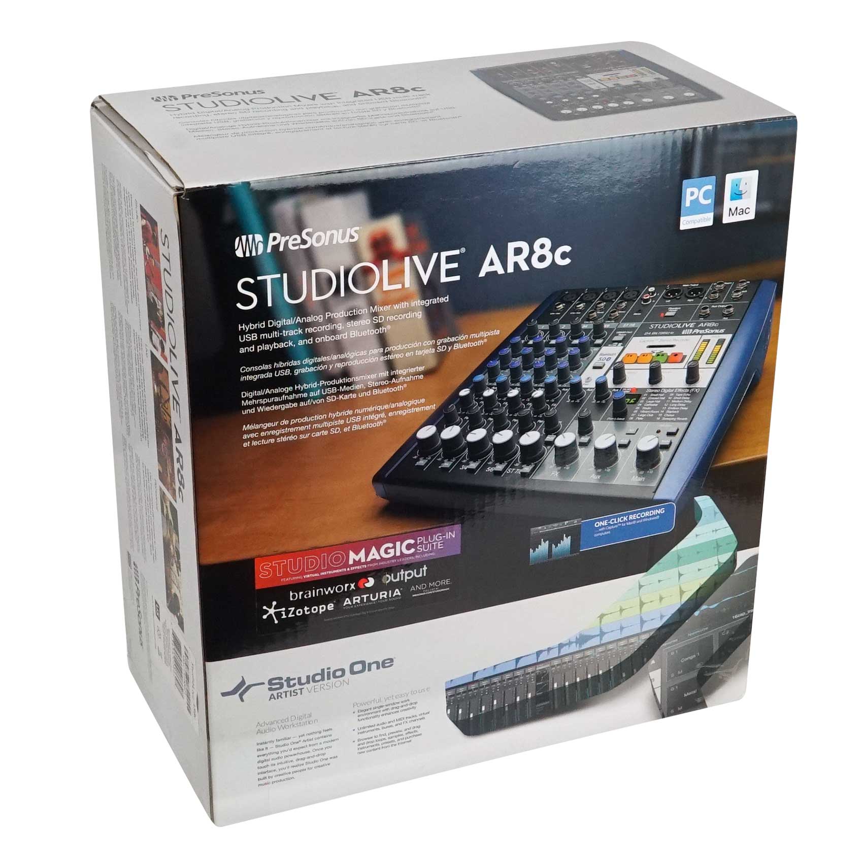 PRESONUS StudioLive AR8C 8-Channel USB Studio Recording Mixer Audio