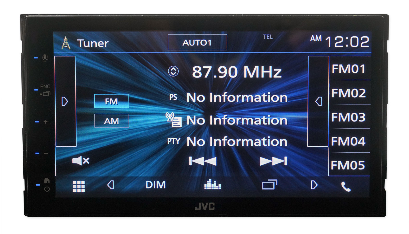 Jvc Kw M Bt Din Bluetooth Digital Media Car Play Android Auto