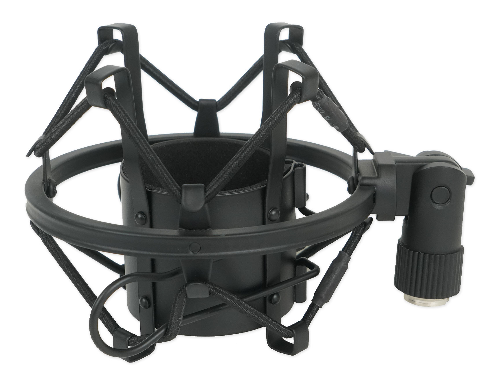 Rockville RShock Black Metal Shock Mount For Studio Mic Recording