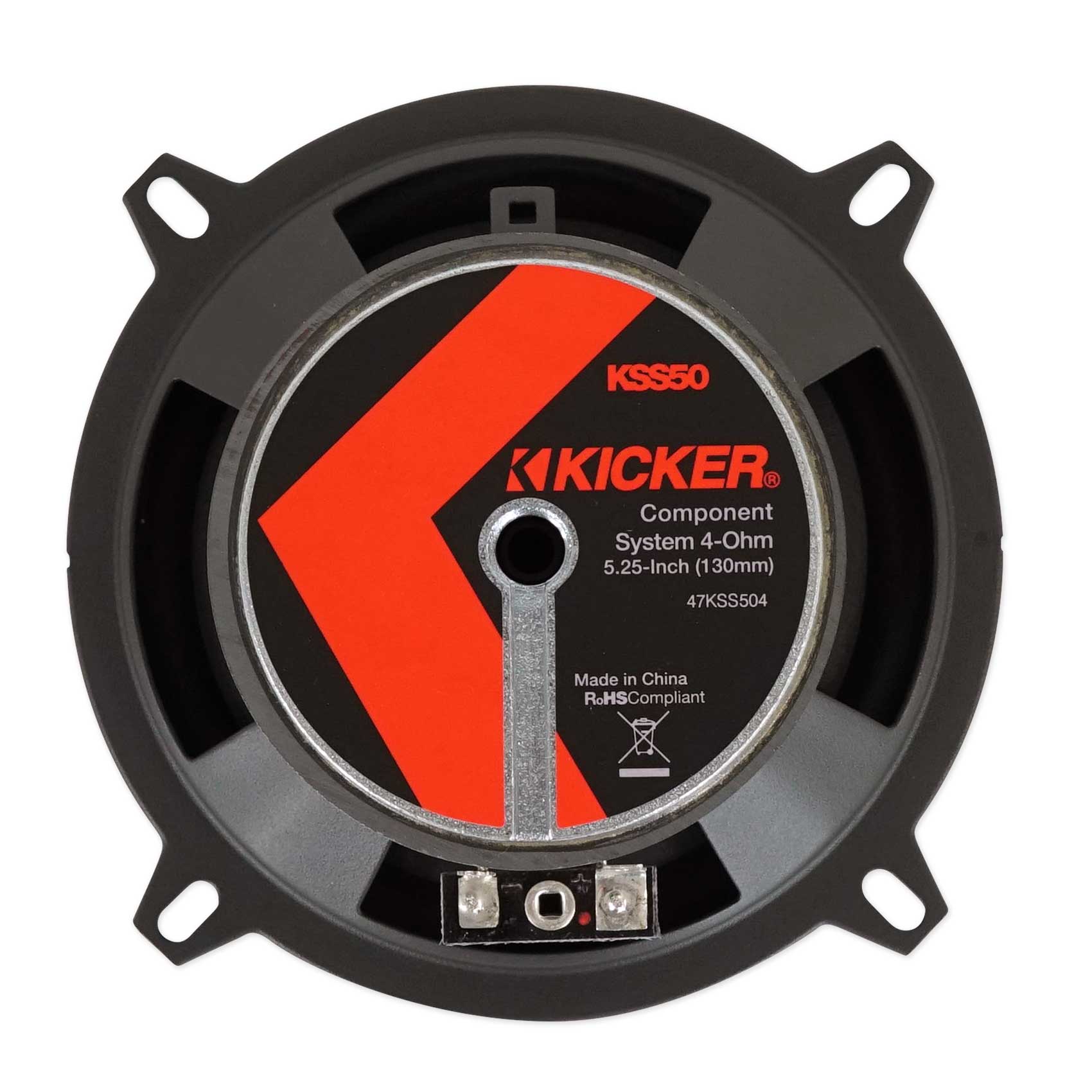 Kicker 47KSS504 5.25" 100 Watt Car Audio Component Speakers Pair KSS50 eBay