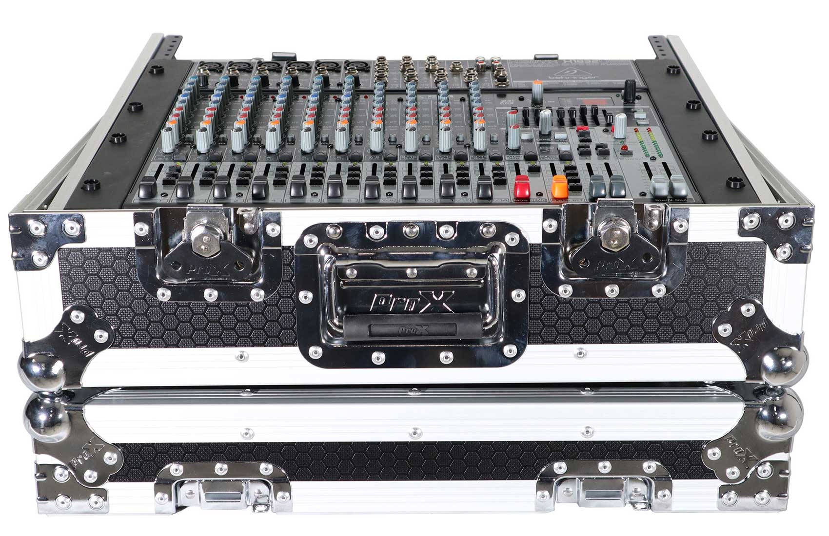 ProX TMC Top Load Rackmount Mixer Case for 19 Inch DJ Mixer With 10U