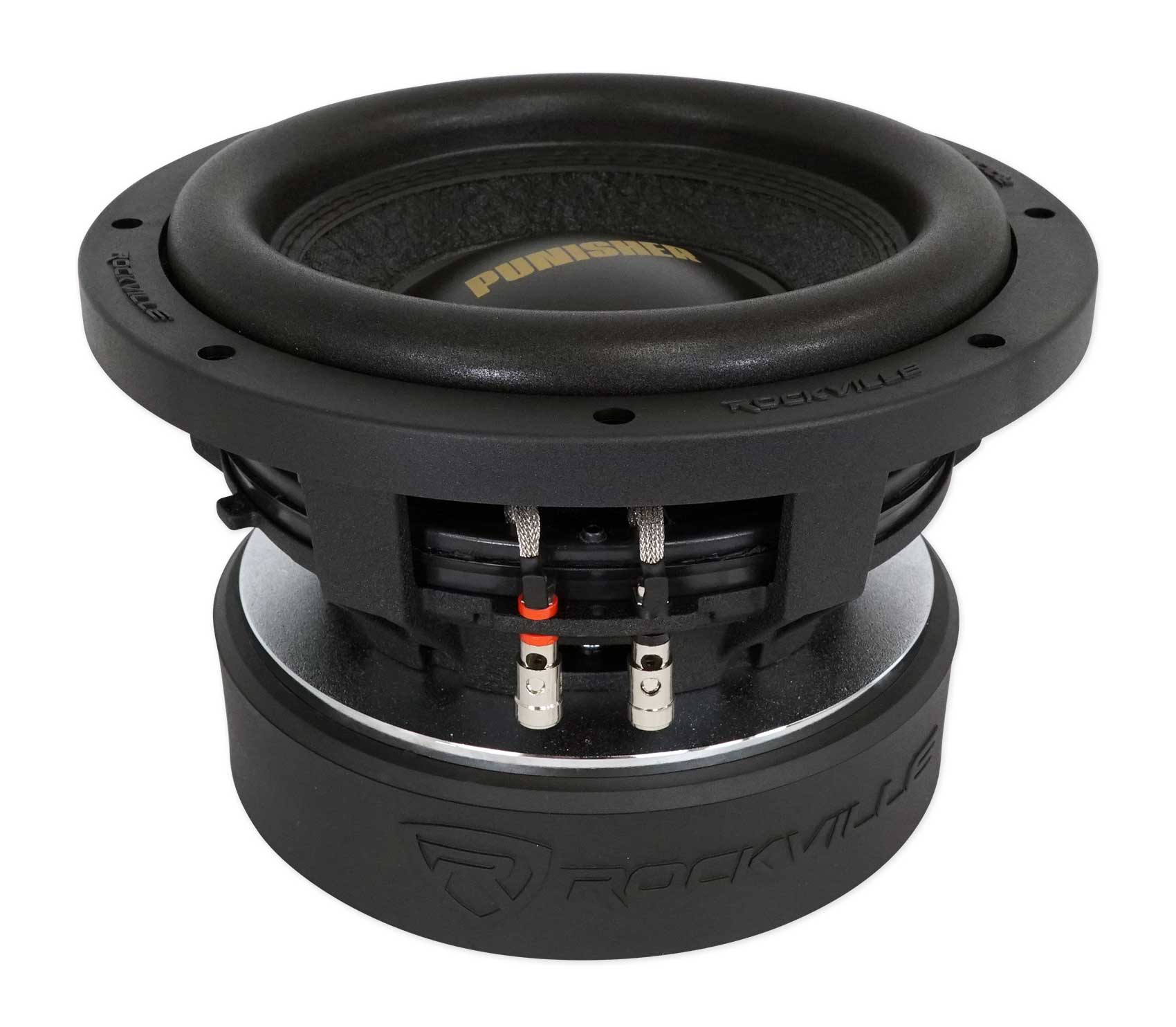 Rockville Punisher 10D1 10" 4800w Competition Car Audio Subwoofer Dual