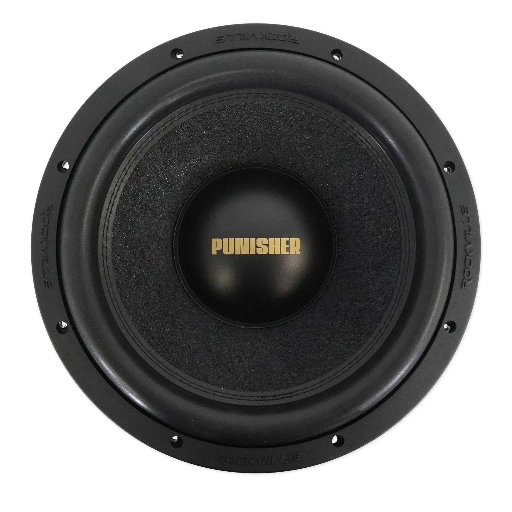 Rockville Punisher 12D1 12" 5600w Competition Car Audio Subwoofer Dual