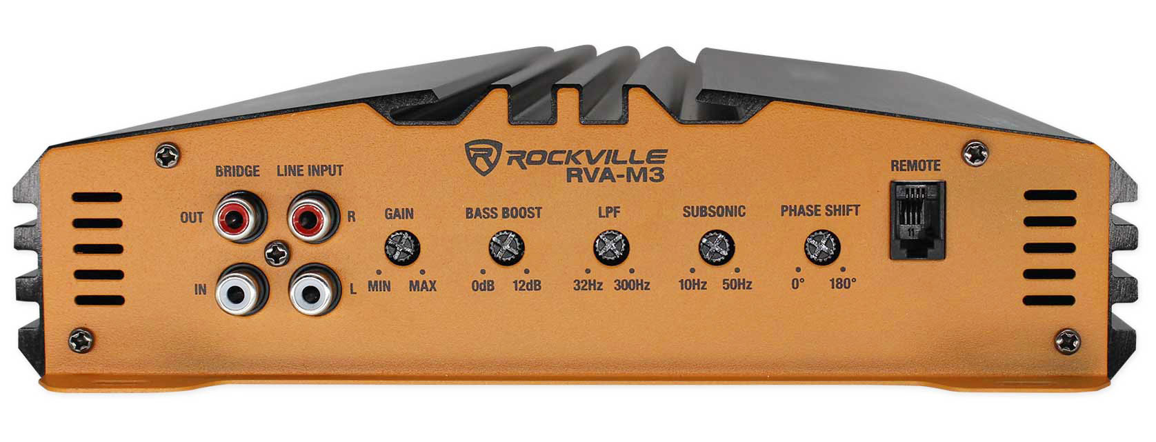 Rockville RVA-M3 4000w Peak/1000w RMS @ 1 Ohm Amplifier Mono Car Amp