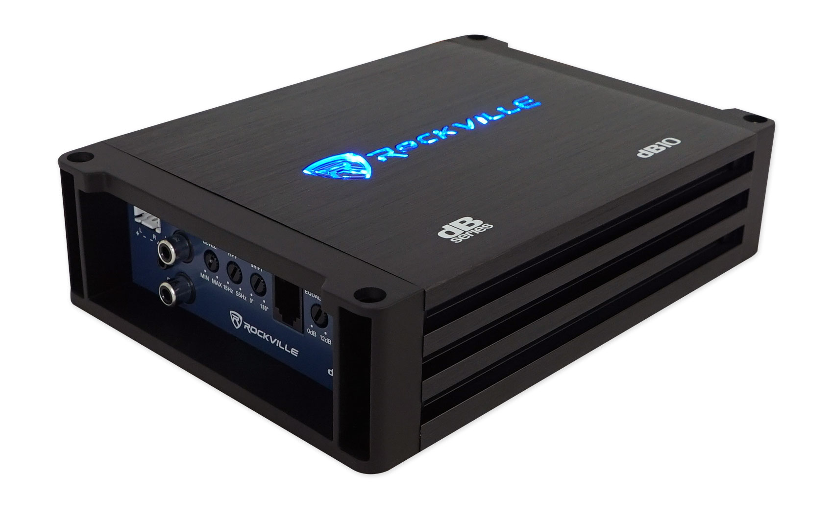 Rockville dB10 800w Peak Mono Car Audio Amplifier 200 Watt RMS + Amp