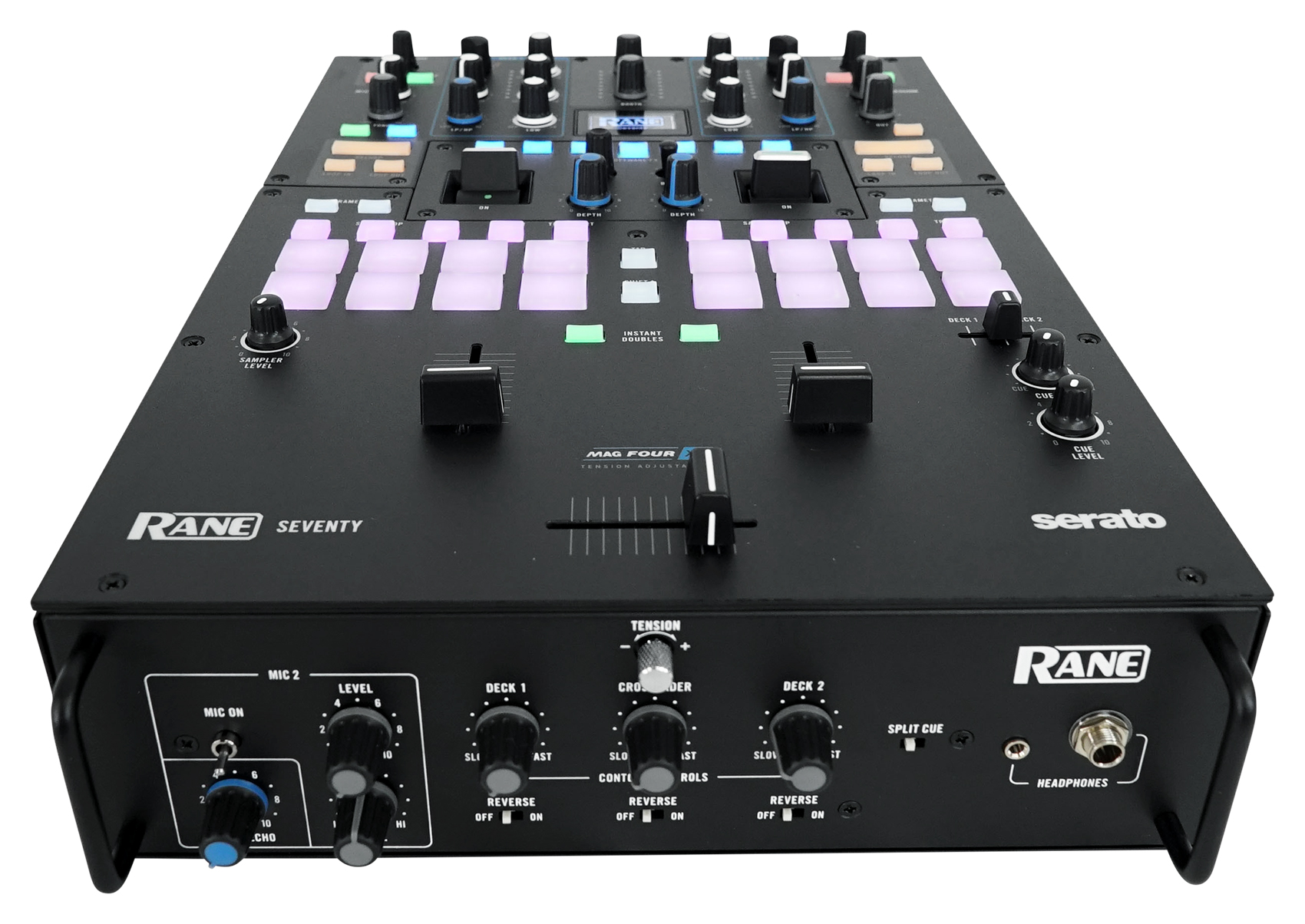 RANE SEVENTY 2Channel Serato DJ Battle Mixer W/16Pads/Dual USB/Mic