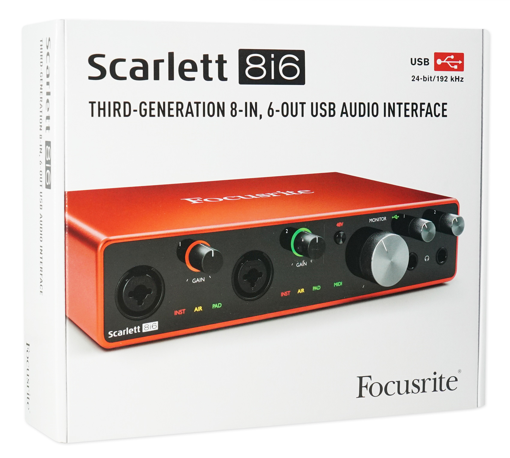 Focusrite Scarlett 8i6 Interfaz de Audio MIDI