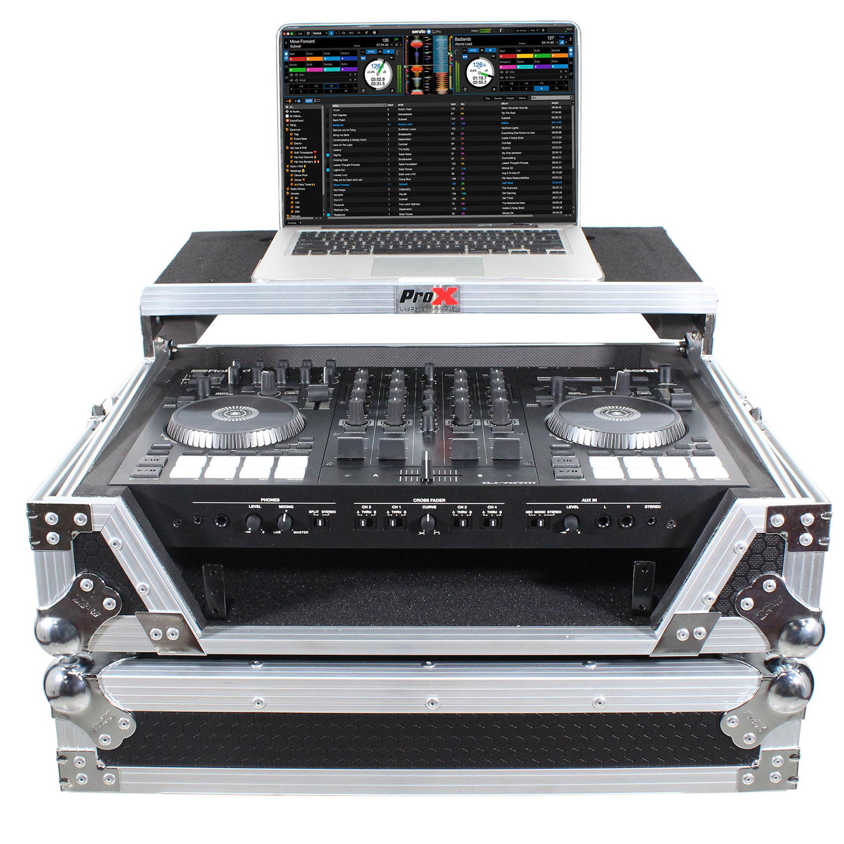 ProX XS-DJ707 LT Flight Case Fits Roland DJ-707M Controller W ProX XS-DJ707 LT Flight Case Fits Roland DJ-707M Controller W